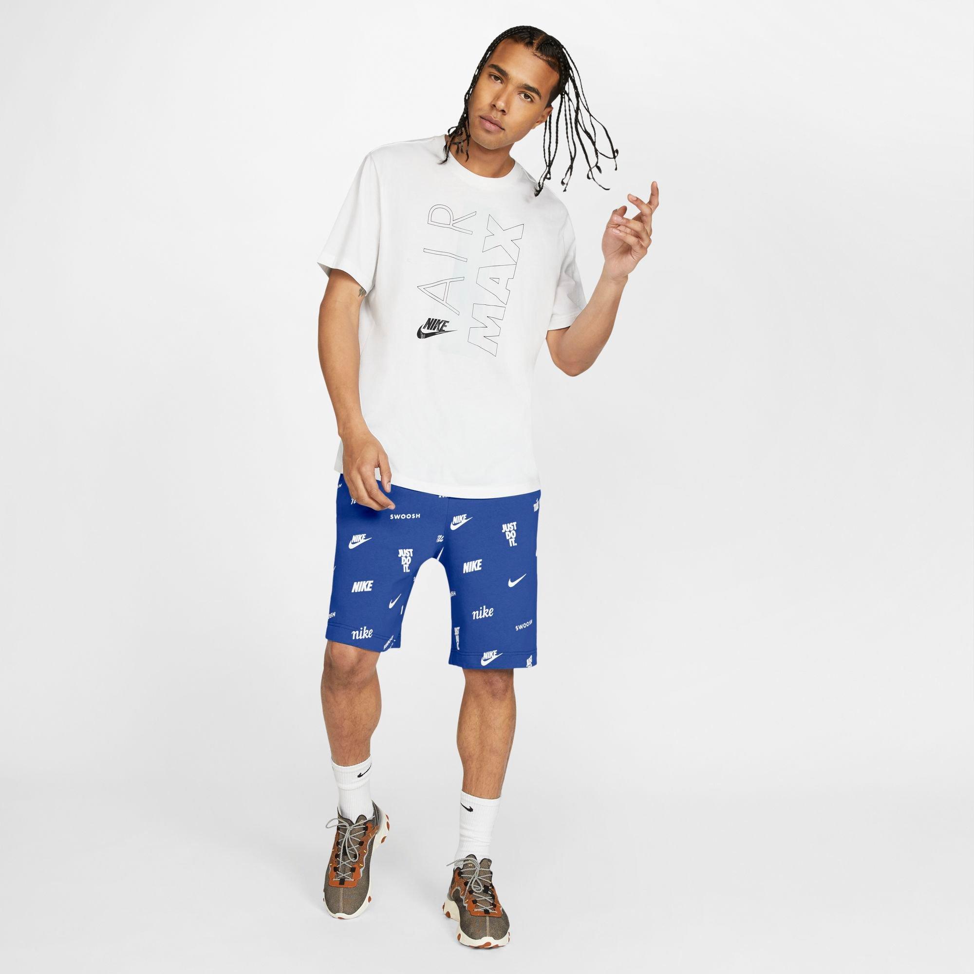 nike men's aop club shorts