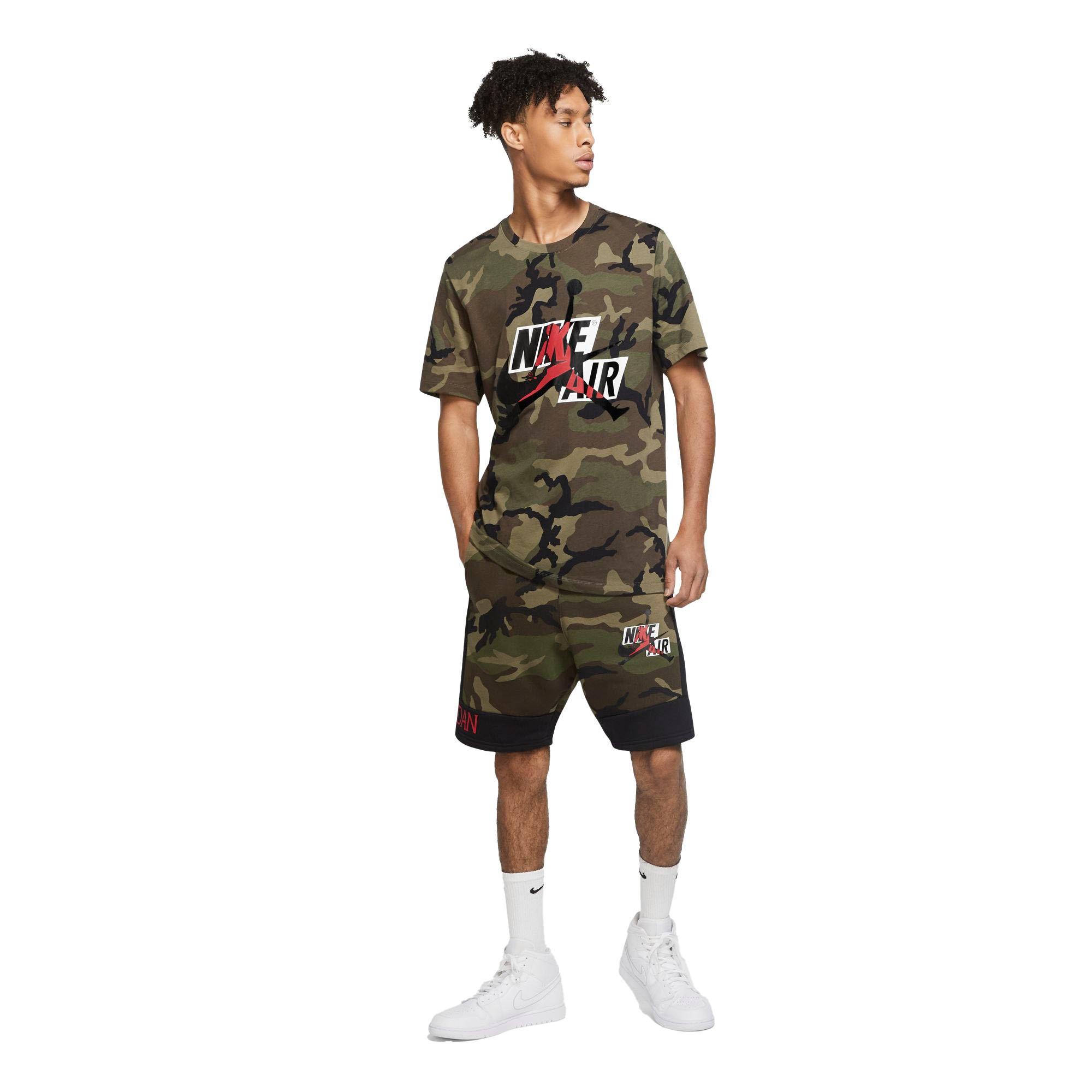 air jordan camo shirt