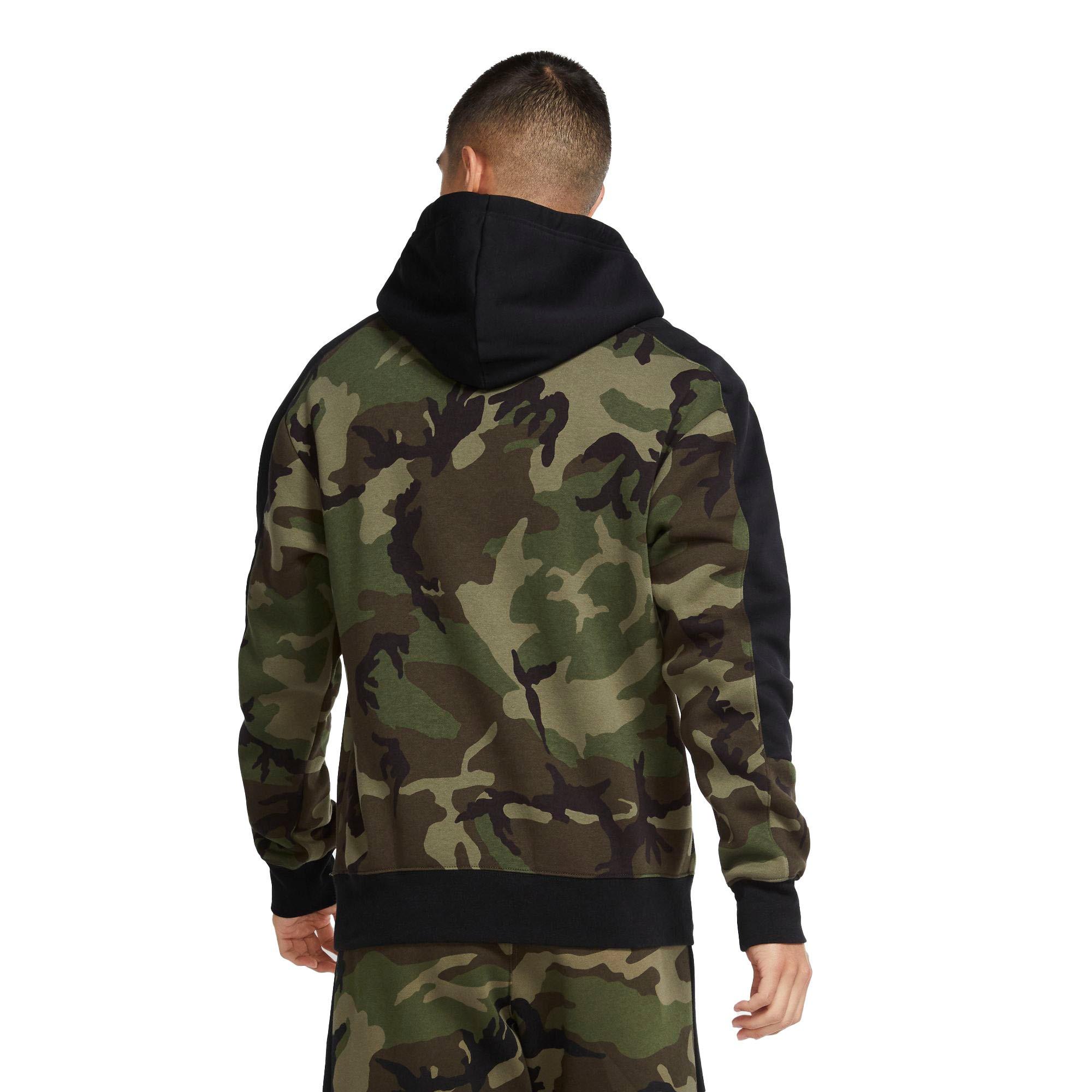 Jordan jumpman hoodie camo hot sale