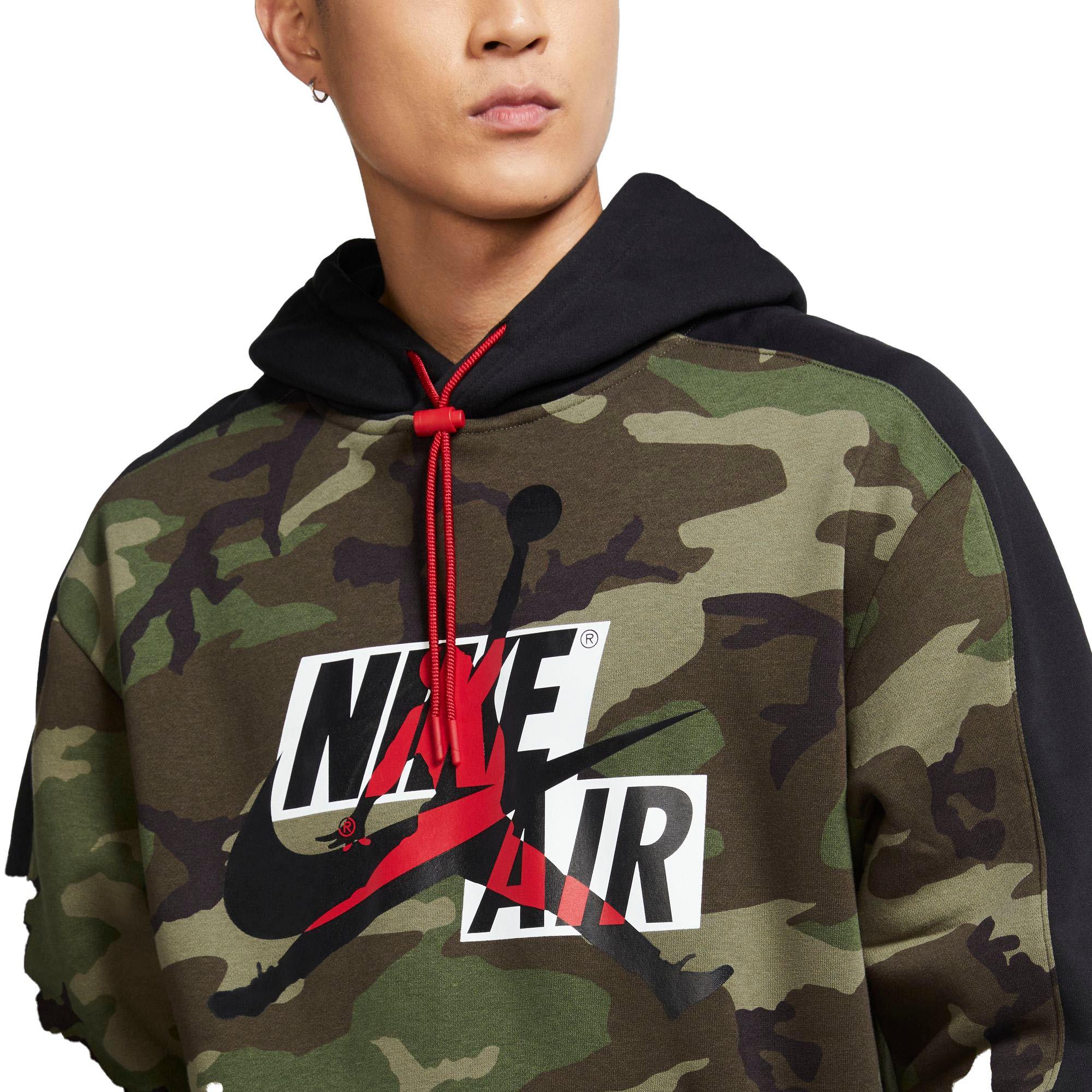 Jordan jumpman outlet air fleece camo