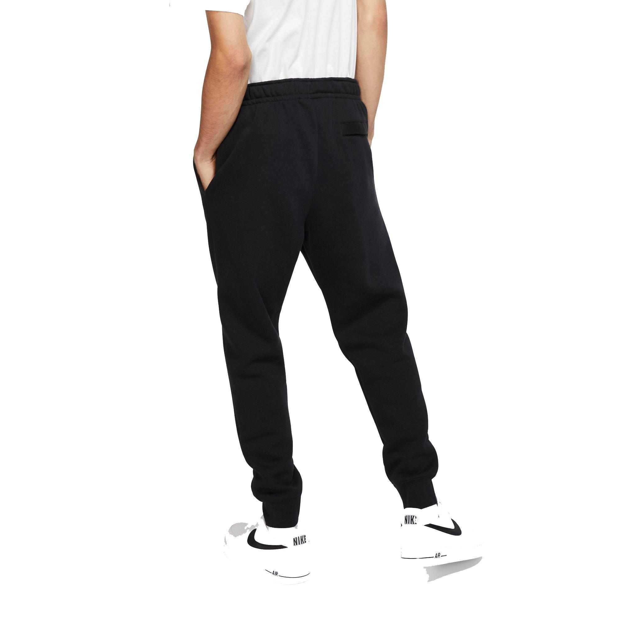 Nike Womens Sportswear Club Fleece Jogger Pants (Plus Size) Black