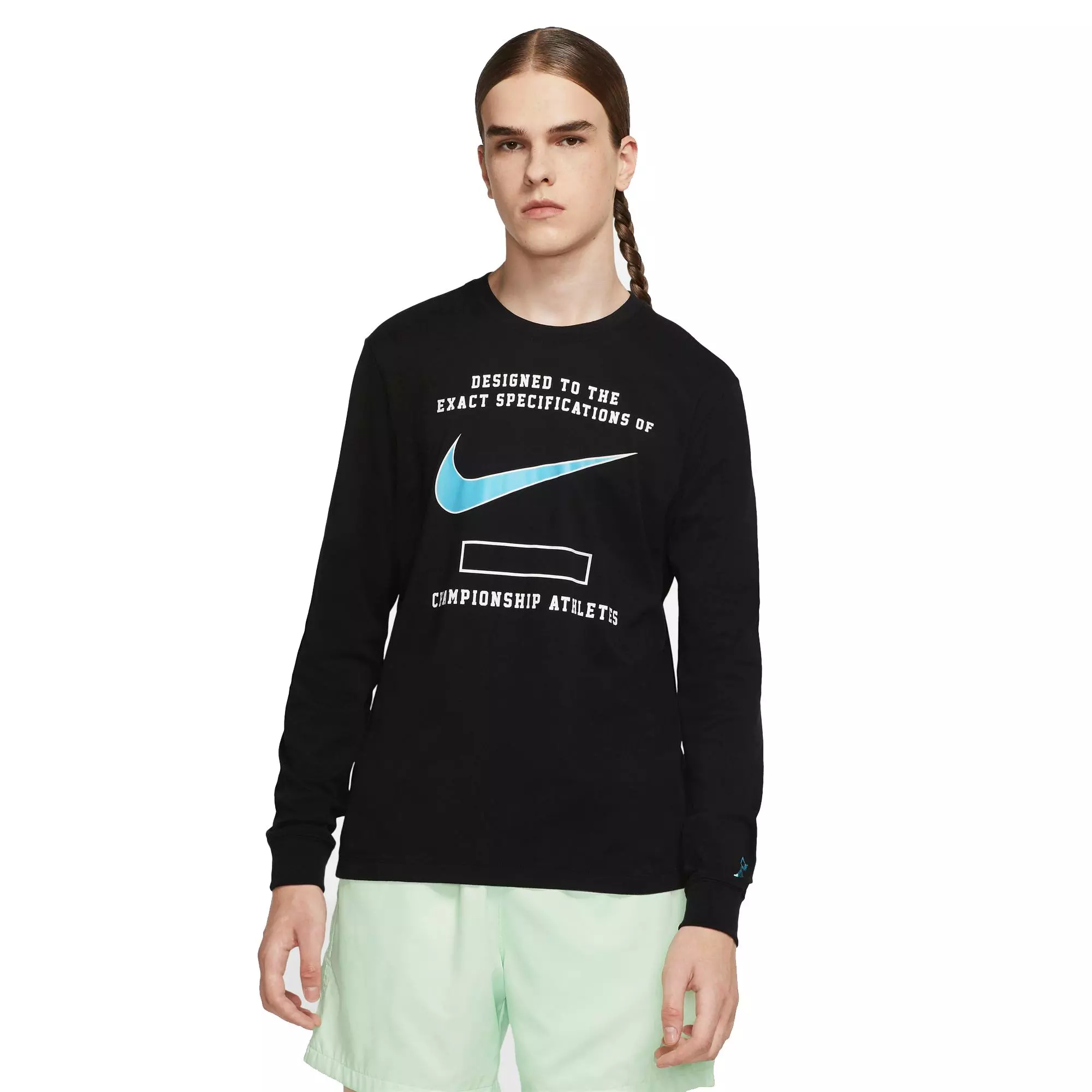 Nike Men's Back 2 Swoosh Long-Sleeve T-Shirt - MASTER SKU COLOR