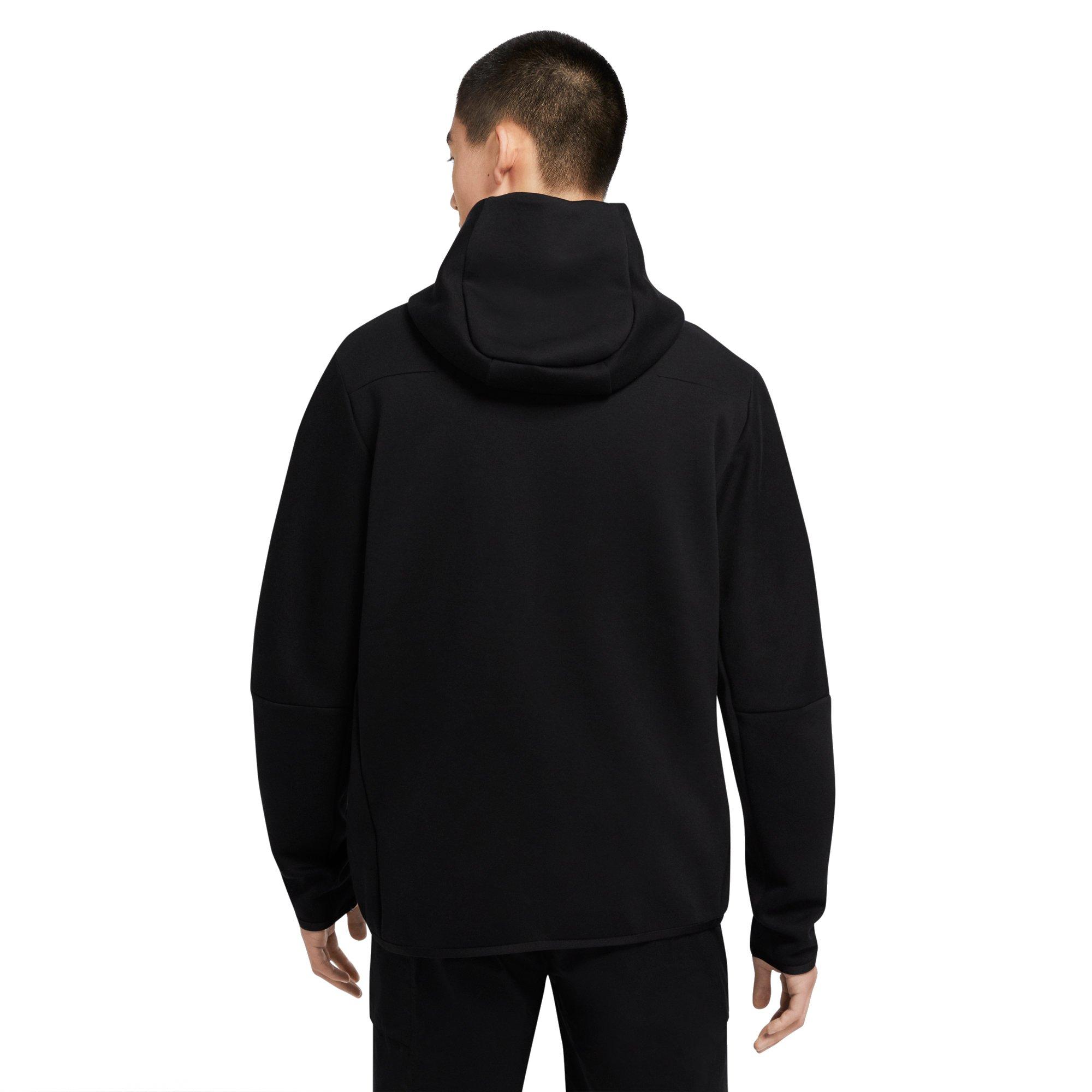 Nike Sportswear Tech Fleece Men's Full-Zip Hoodie - Black - Hibbett