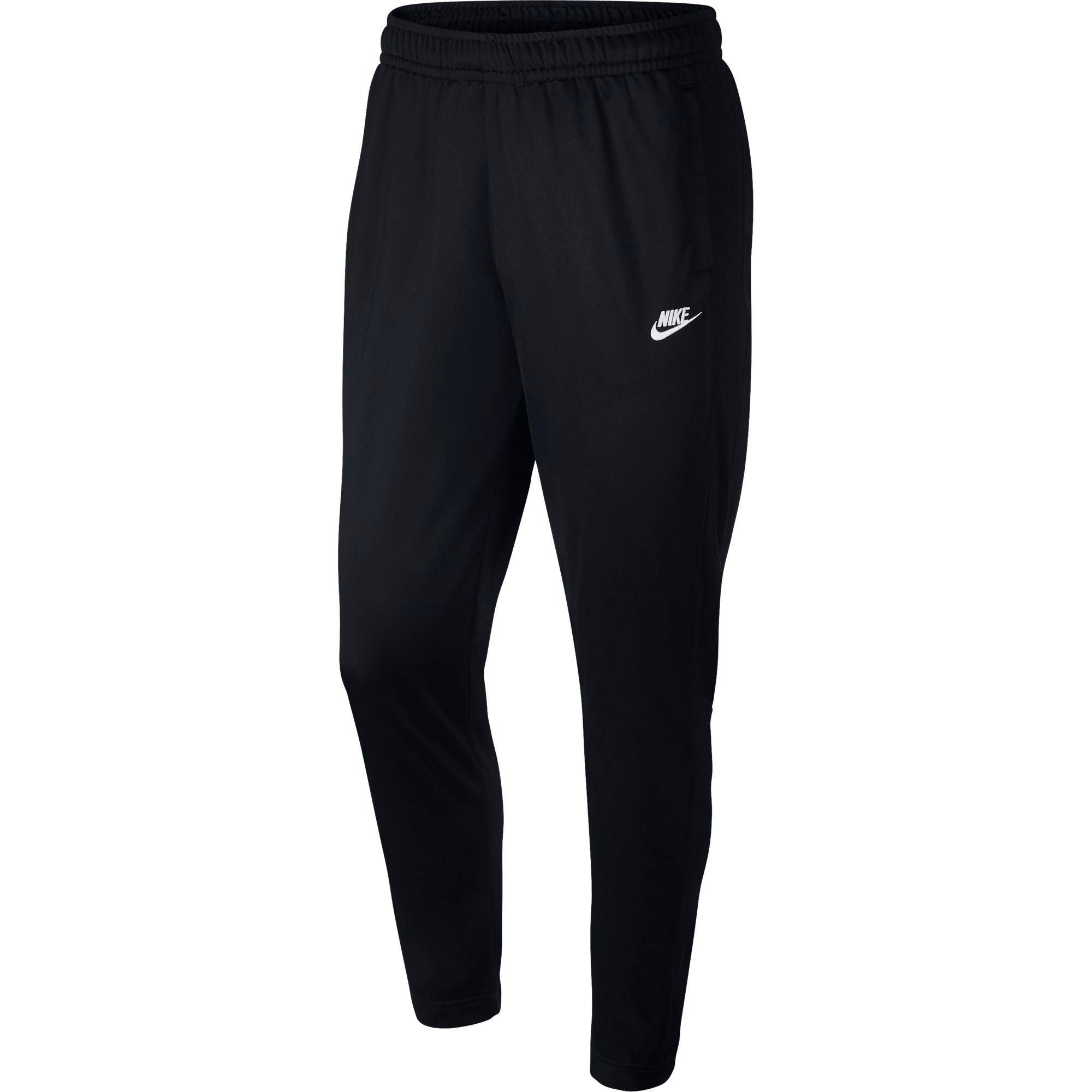 nike swoosh poly knit pants
