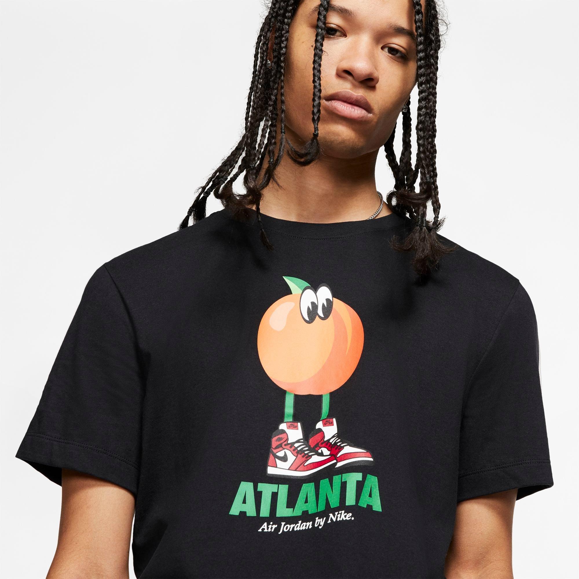 peach jordan shirt