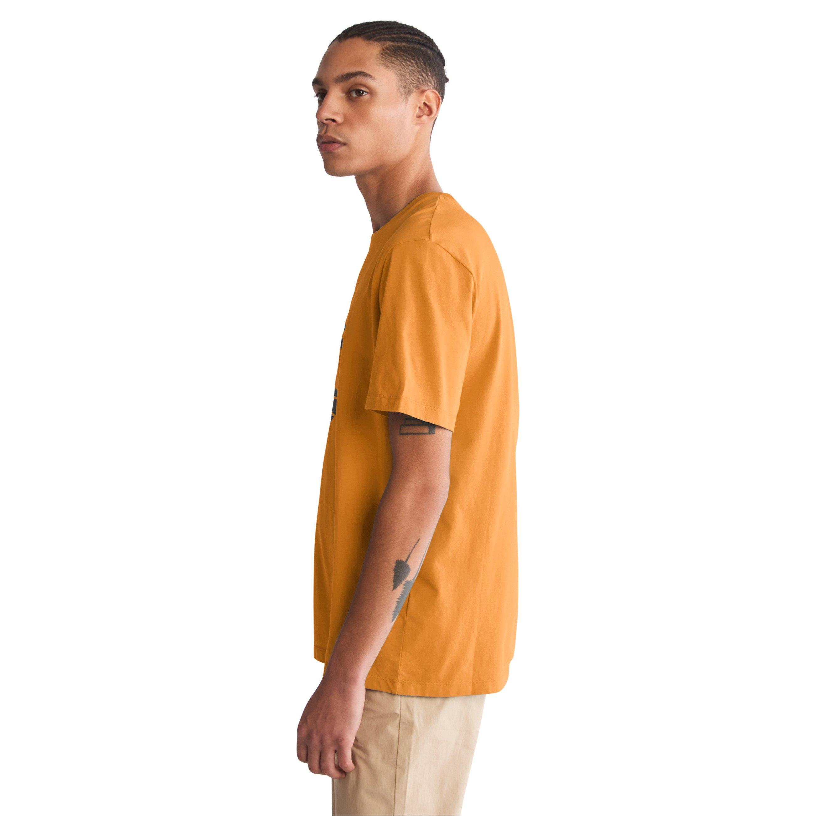 Timberland Logo Men's Wheat Tee