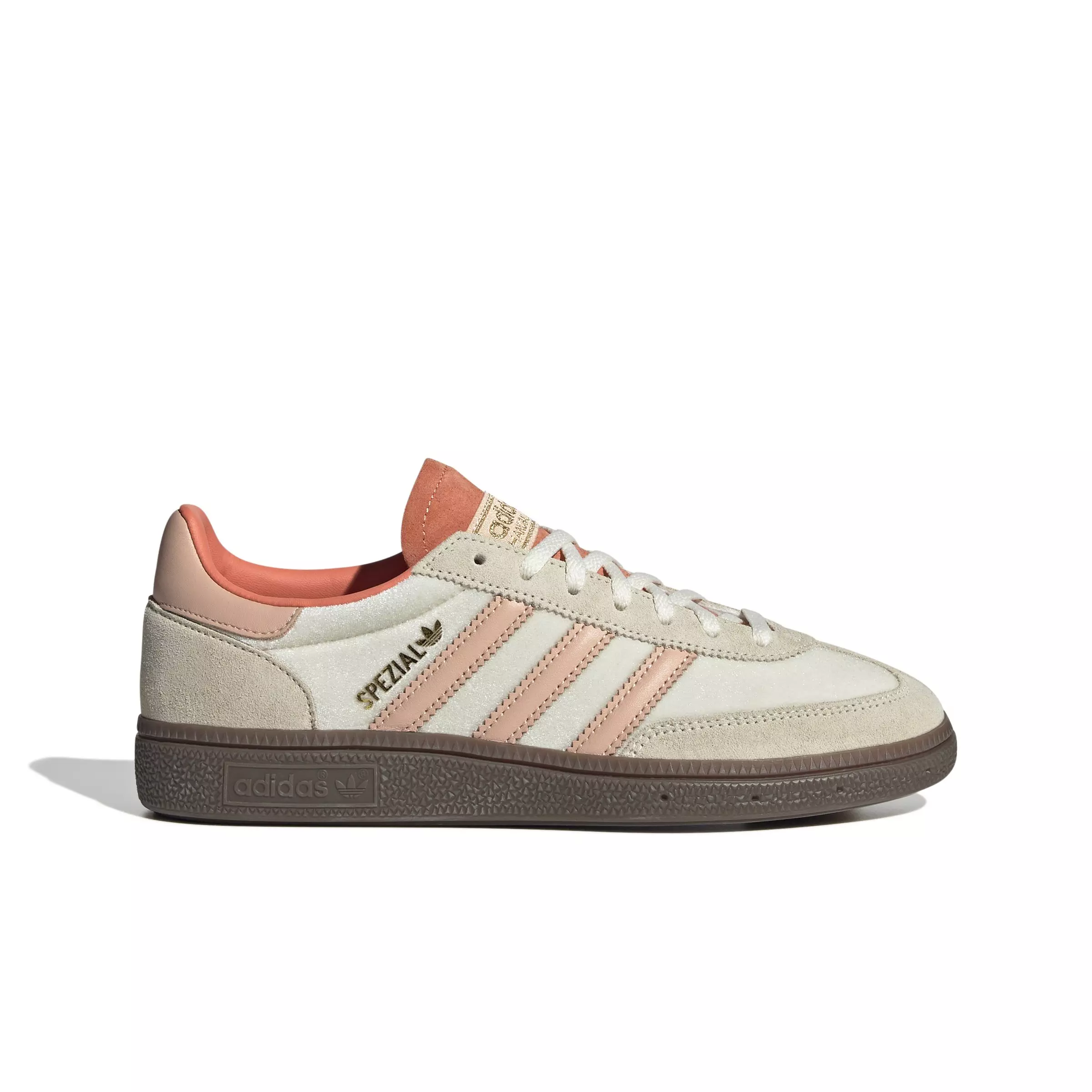 adidas Originals Handball Spezial "Cream White/Powder Coral/Semi Coral" Women's Shoe - CREAM