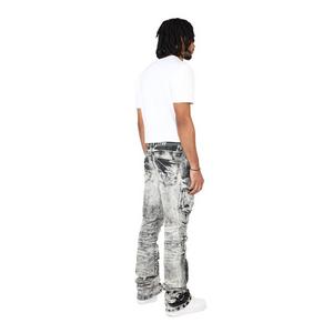 Smoke Rise Men's STK Flower Cargo Pants - Aurora Black