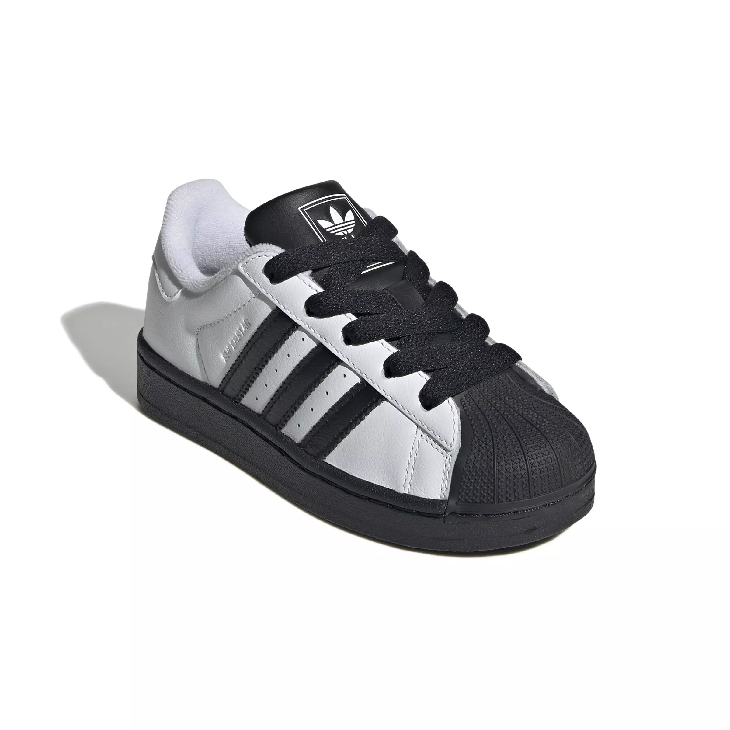 adidas Originals Superstar II "White/Black" Preschool Kids' Shoe - WHITE/BLACK