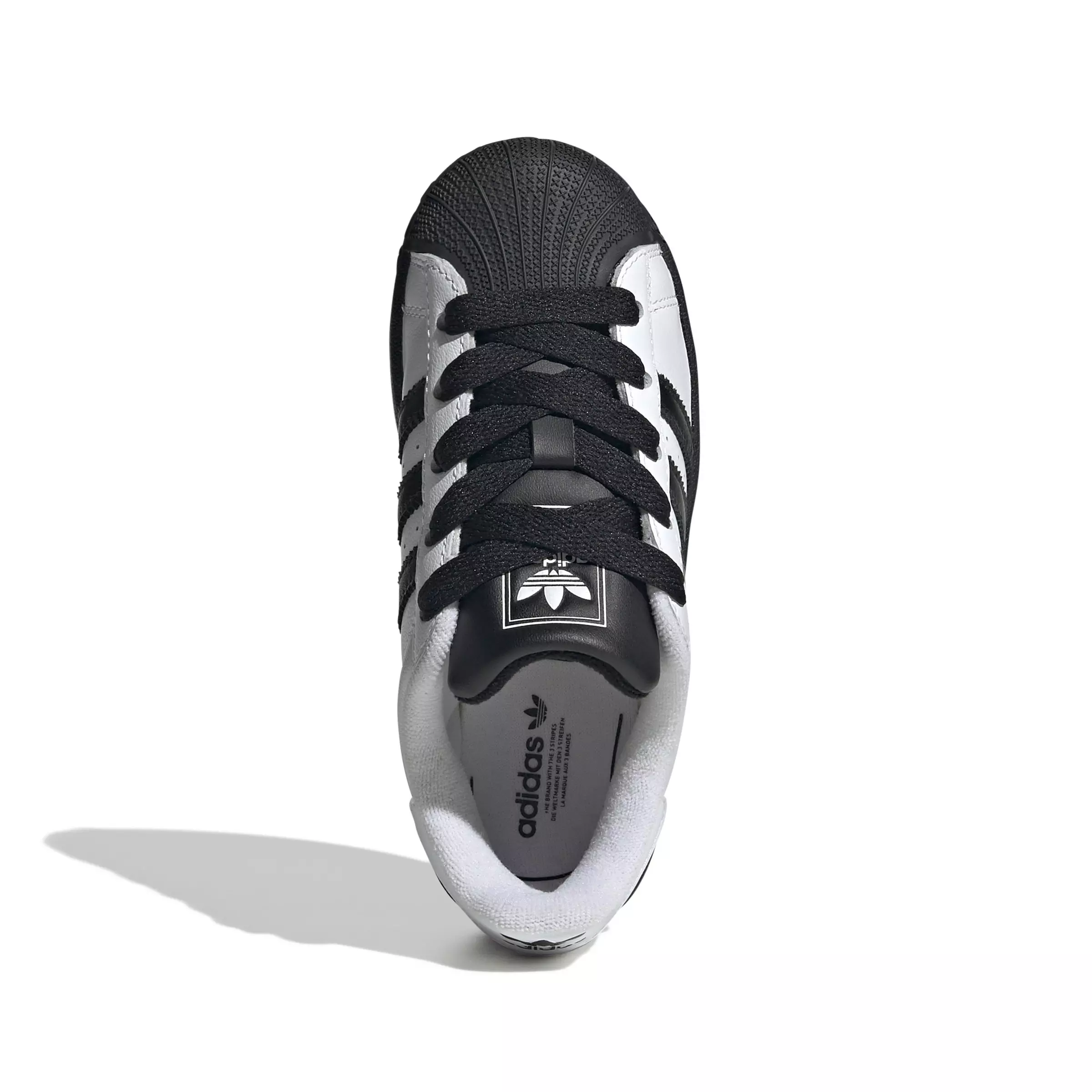 adidas Originals Superstar II "White/Black" Preschool Kids' Shoe - WHITE/BLACK