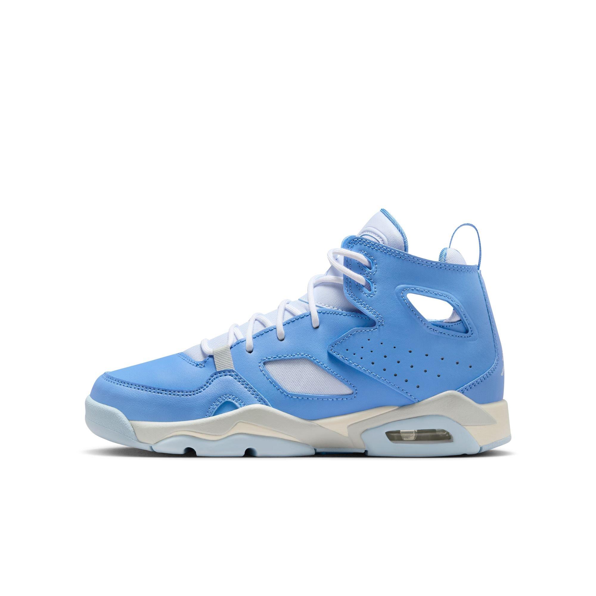 Jordan Flight Club '91 Grade School Boys' "Legend Blue/Hydrogen Blue/Pure Platinum" Shoe