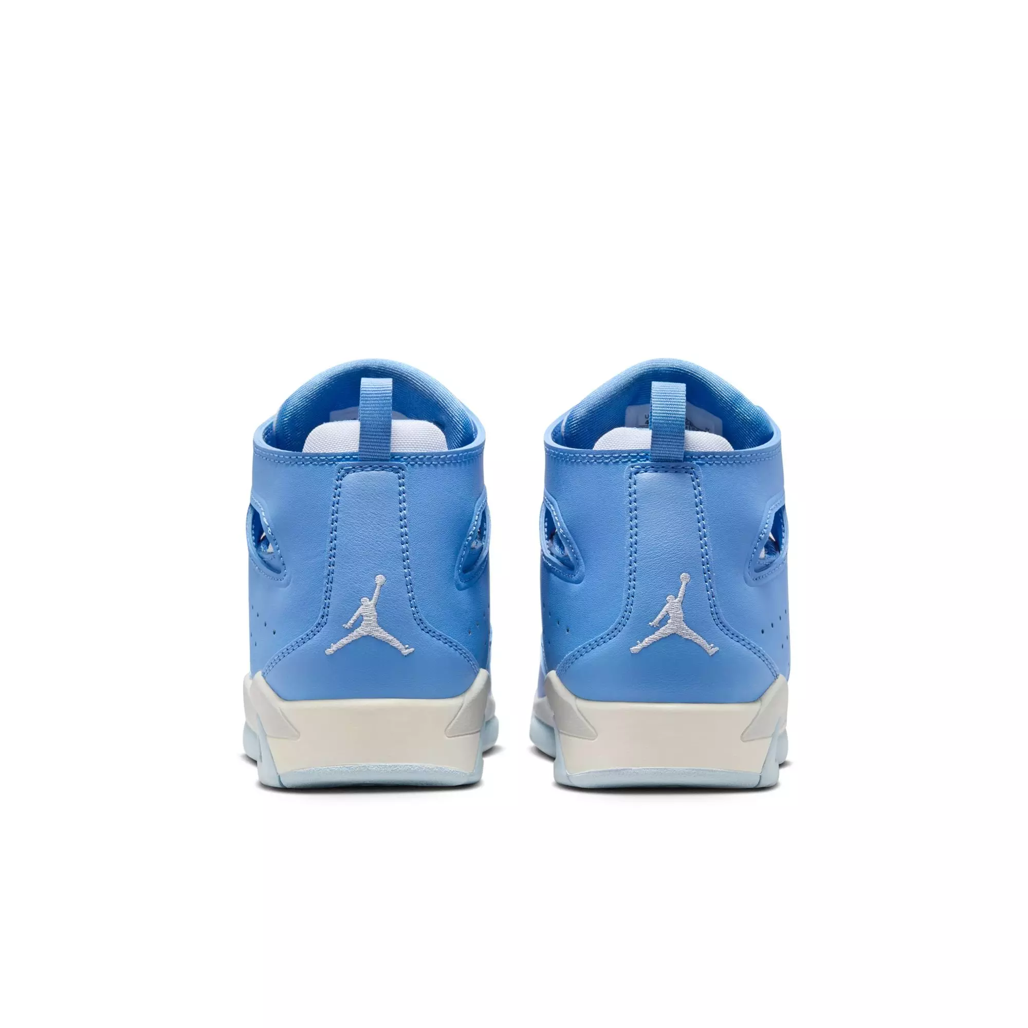 Jordan Flight Club '91 "Legend Blue/Hydrogen Blue/Pure Platinum" Grade School Boys' Shoe - CAROLINA BLUE