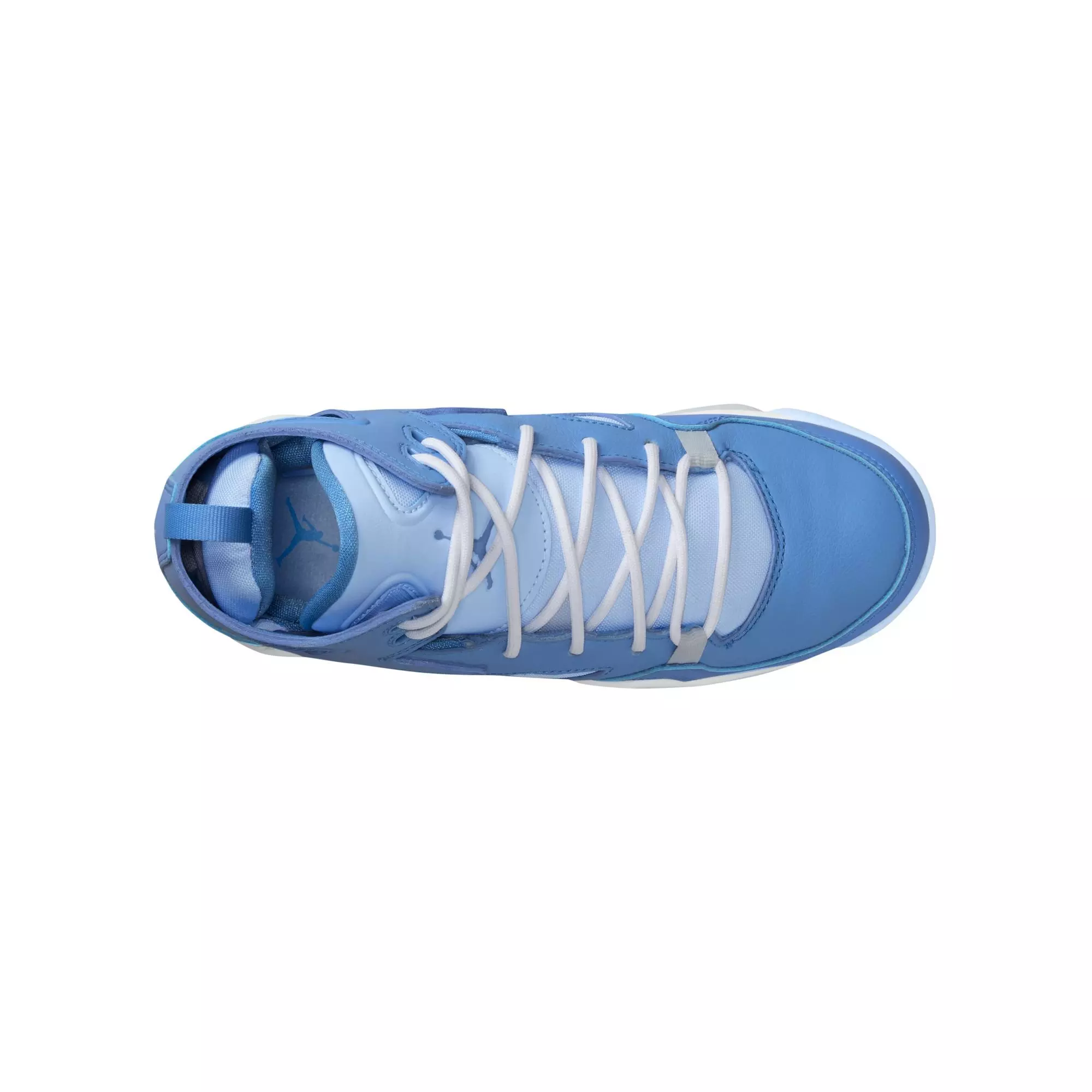 Jordan Flight Club '91 "Legend Blue/Hydrogen Blue/Pure Platinum" Grade School Boys' Shoe - CAROLINA BLUE