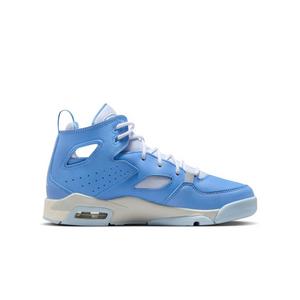 Jordan Flight Club '91 "Legend Blue/Hydrogen Blue/Pure Platinum" Grade School Boys' Shoe