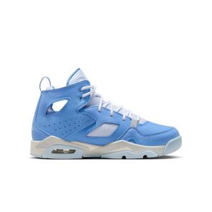 Jordan Flight Club '91 "Legend Blue/Hydrogen Blue/Pure Platinum" Grade School Boys' Shoe