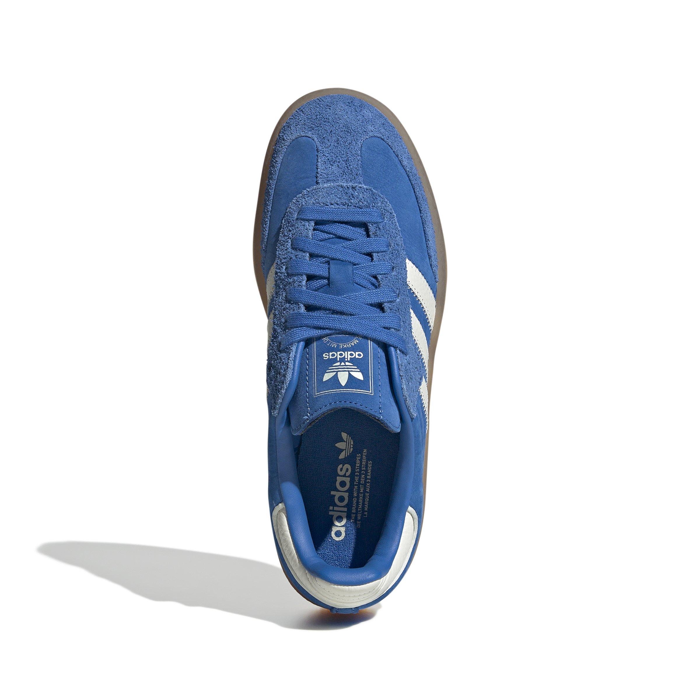 adidas Originals Sambae "Blue/Ftwr White/Silver Metallic" Women's Shoe - BLUE/WHITE Thumbnail View 8