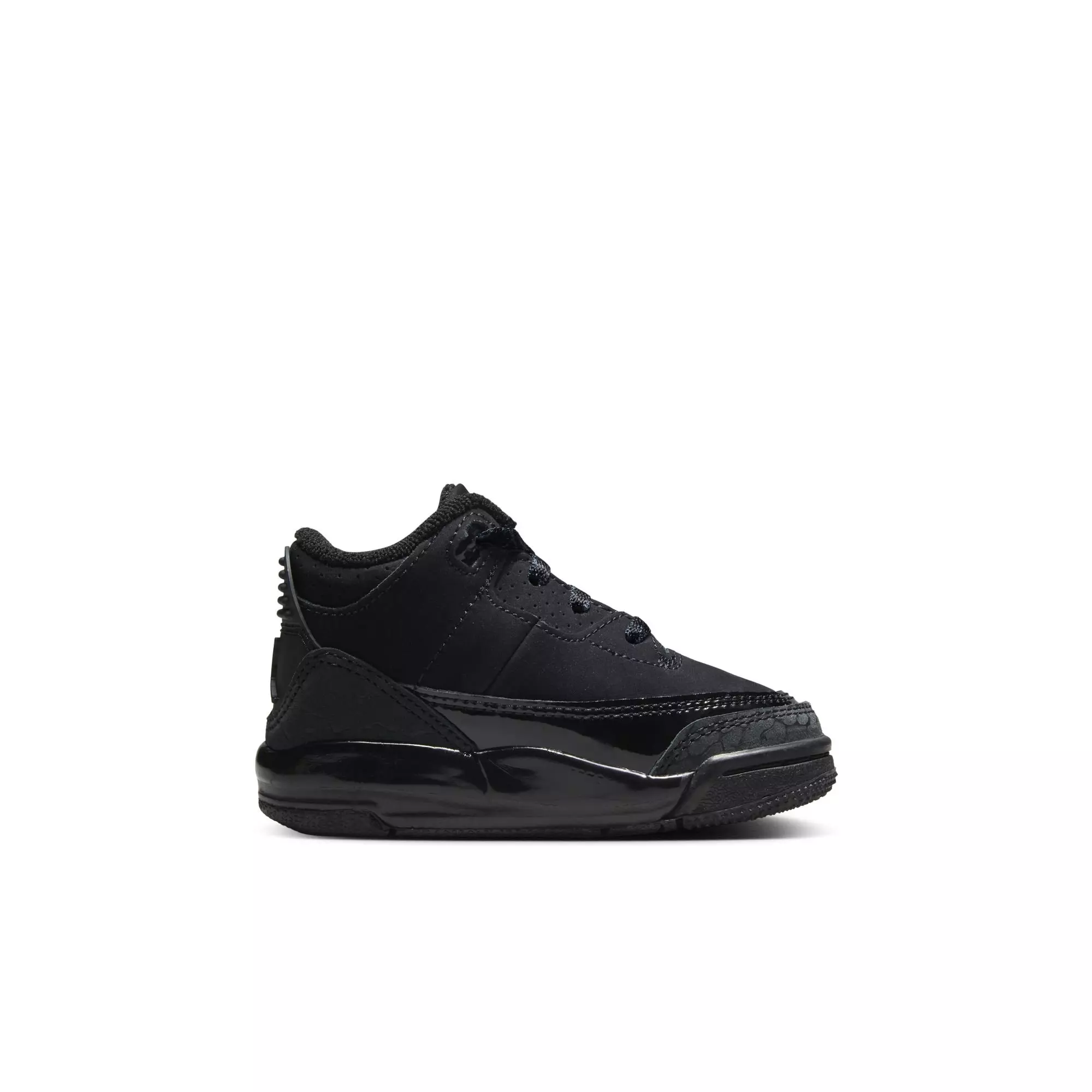 Jordan 3 Retro "Black Cat" Toddler Kids' Shoe - BLACK/DARK CHARCOAL