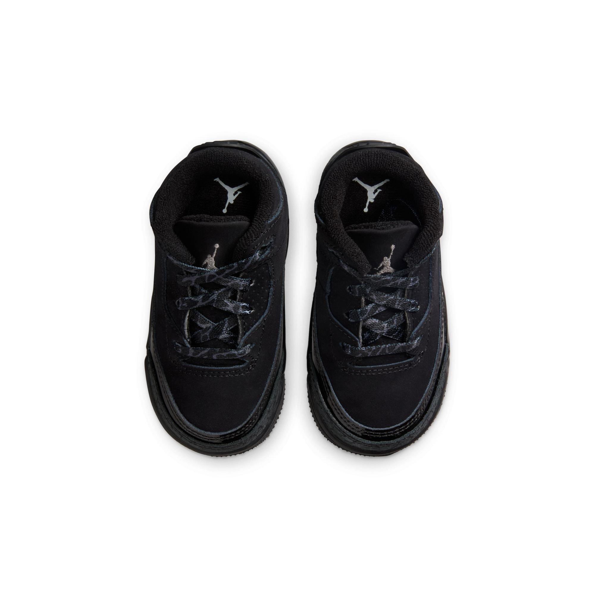 Jordan 3 Retro "Black Cat" Toddler Kids' Shoe