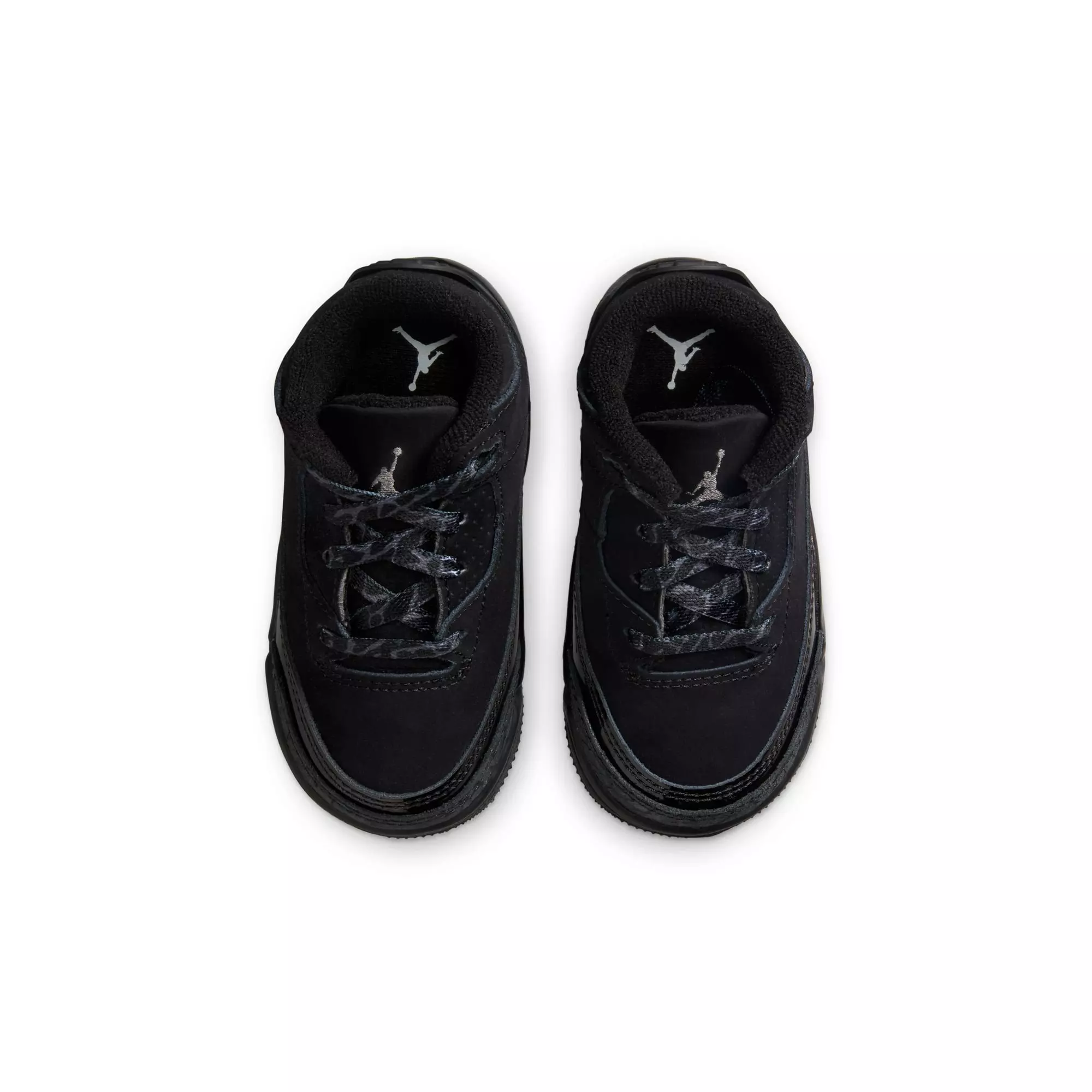 Jordan 3 Retro "Black Cat" Toddler Kids' Shoe - BLACK/DARK CHARCOAL