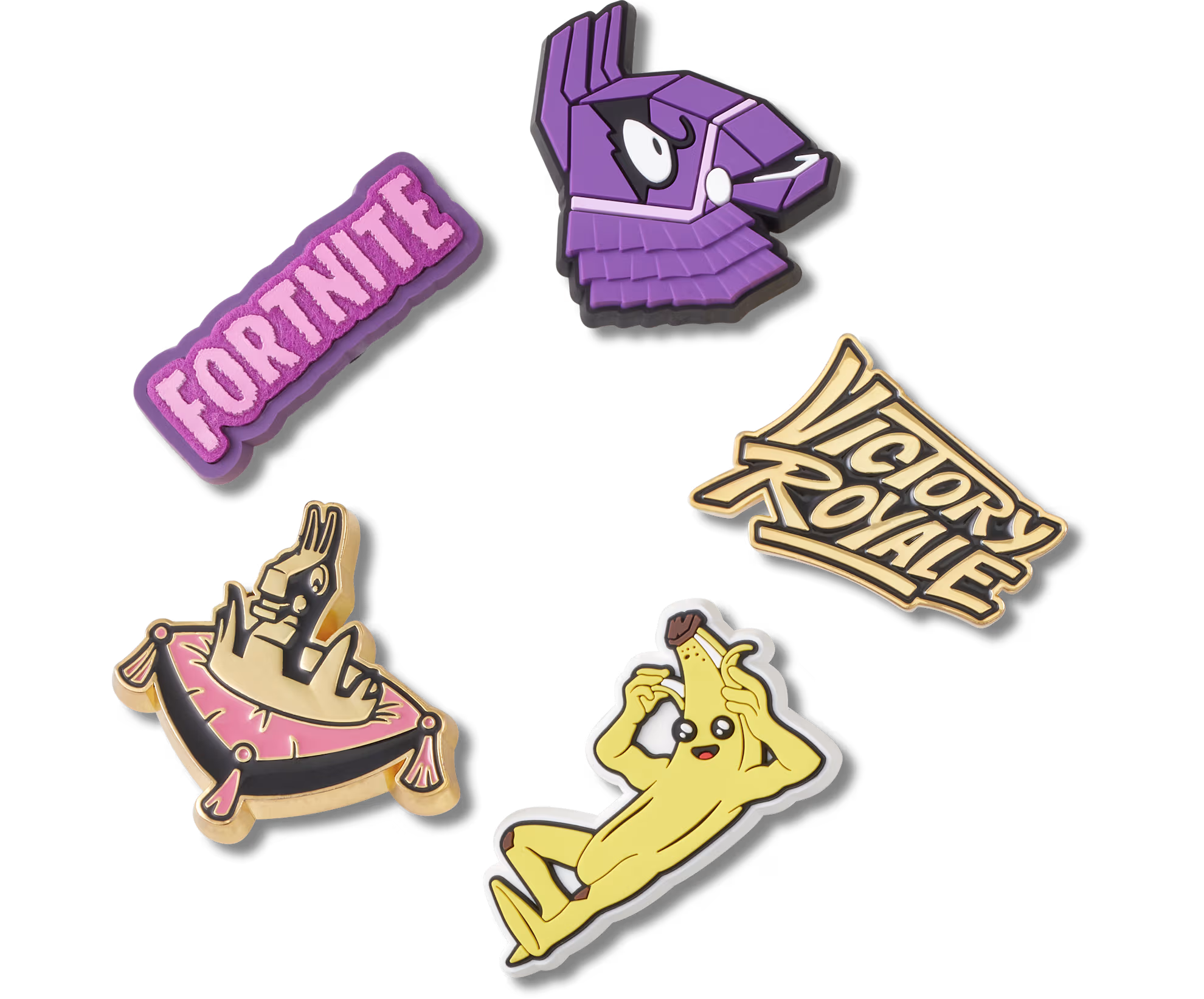 Crocs Fortnite Jibbitz Charms-5PK