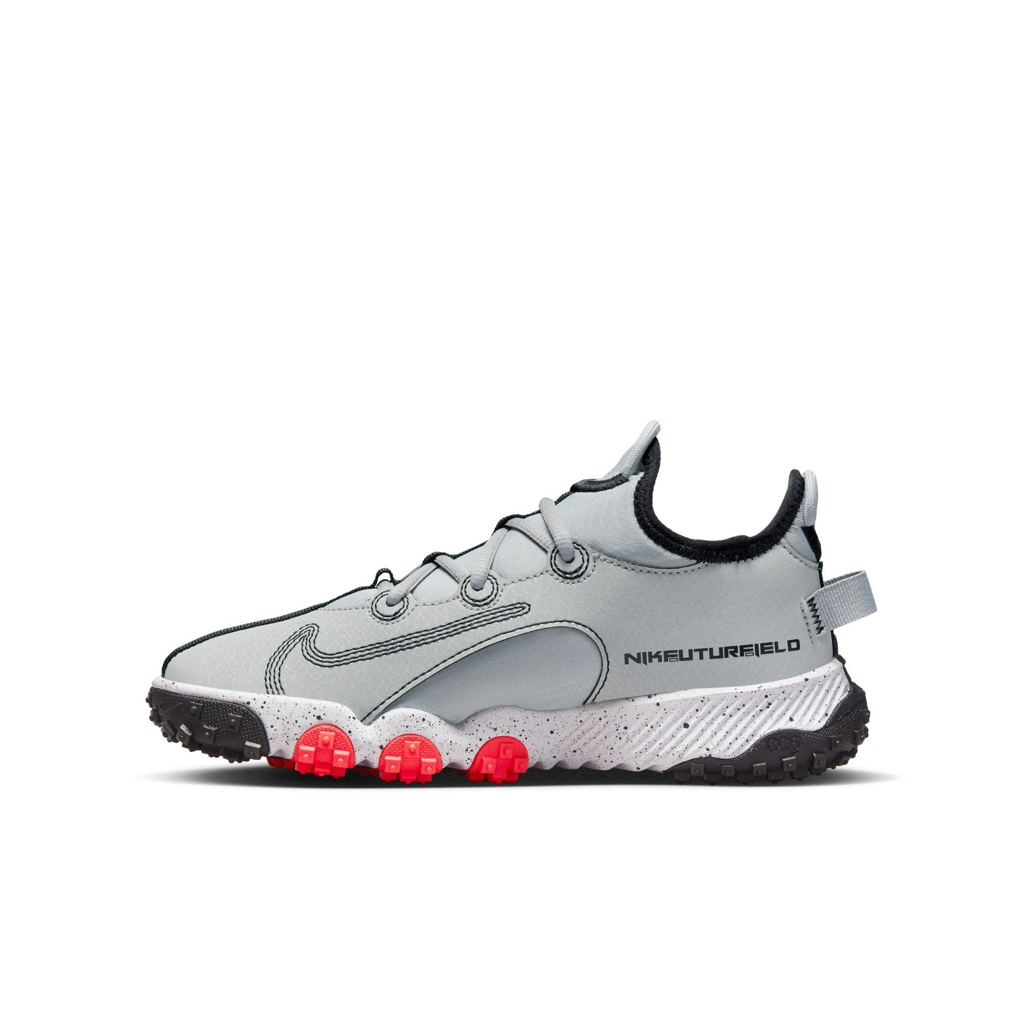Nike Future Field  Grade School Boys' "Smoke Grey/Black/Bright Crimson/White" Baseball Shoe