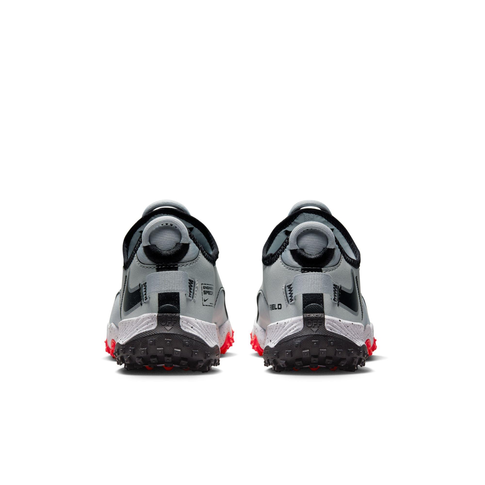 Nike Future Field  Grade School Boys' "Smoke Grey/Black/Bright Crimson/White" Baseball Shoe