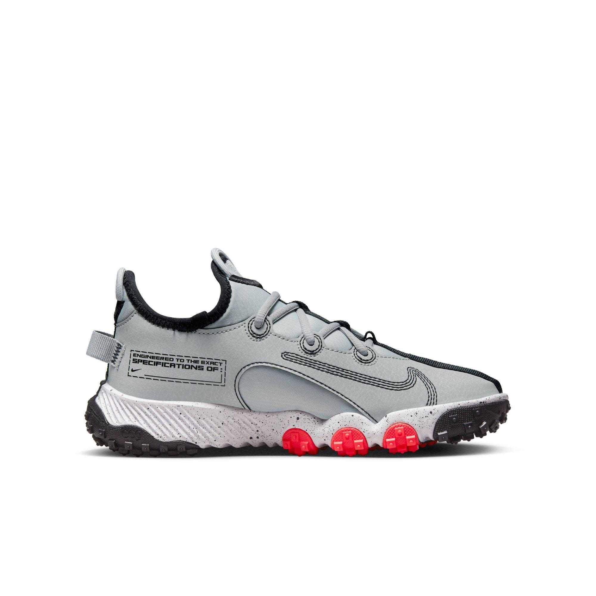 Nike Future Field  Grade School Boys' "Smoke Grey/Black/Bright Crimson/White" Baseball Shoe