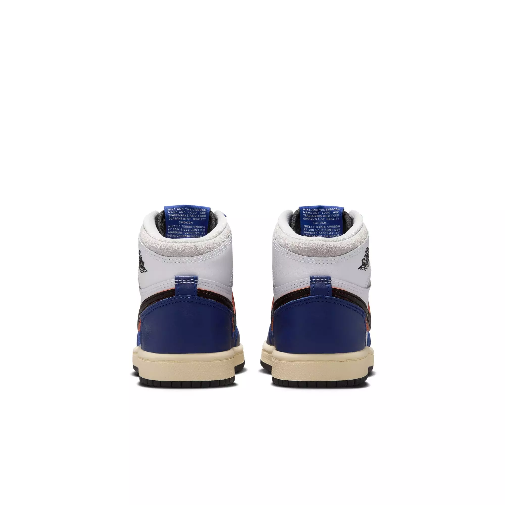 Jordan 1 Retro High OG "Rare Air" Preschool Kids' Shoe - BLACK/NEUTRAL GREY/DEEP ROYAL BLUE