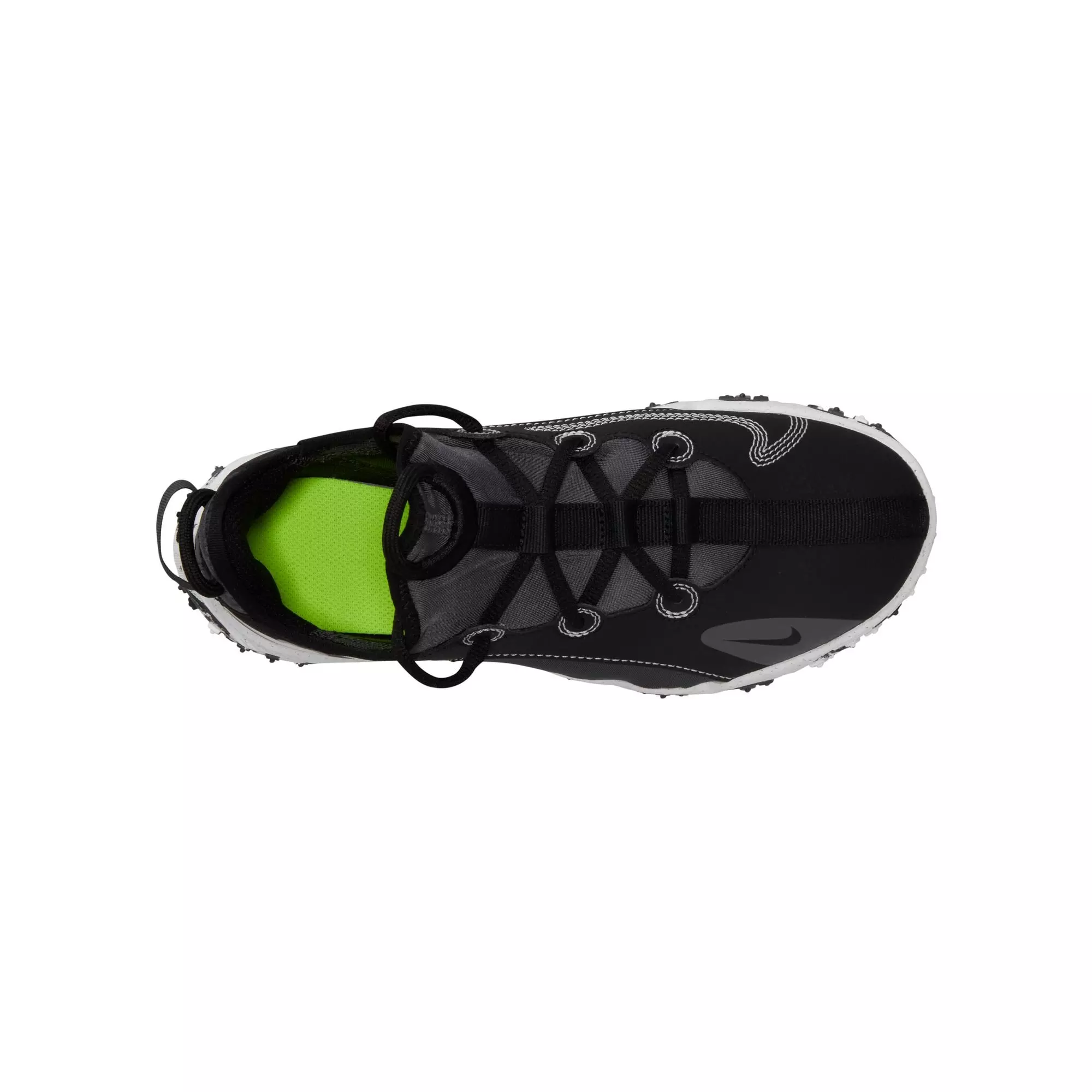 Nike Future Field "Black/White/Dk Smoke Grey/Volt" Preschool Boys' Baseball Shoe - BLACK