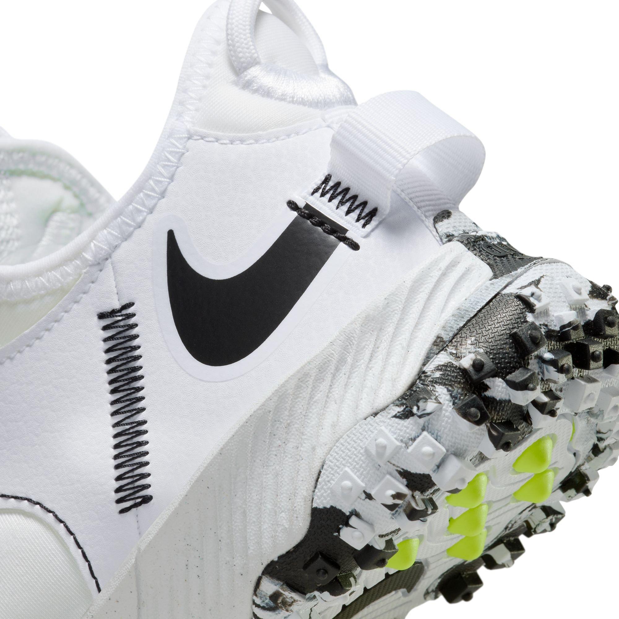 Nike Future Field Grade School Boys'  Baseball Cleat "White/Black/Volt"