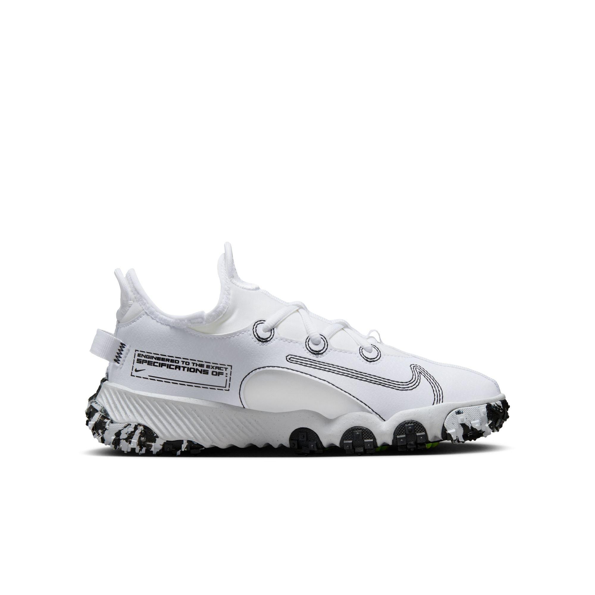 Nike Future Field Grade School Boys'  Baseball Cleat "White/Black/Volt"