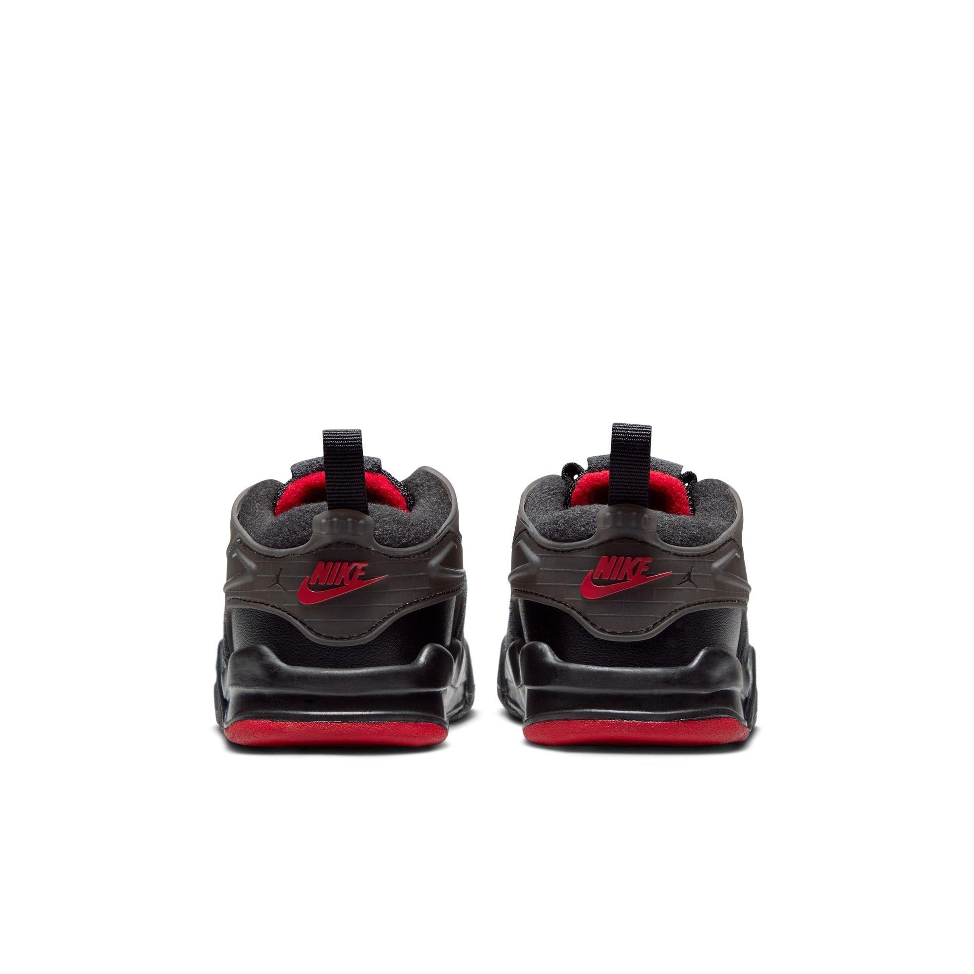 Jordan 4 RM Toddler Boys' "Black/Varsity Red/Anthracite" Shoe