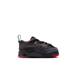 Jordan 4 RM "Black/Varsity Red/Anthracite" Toddler Boys' Shoe