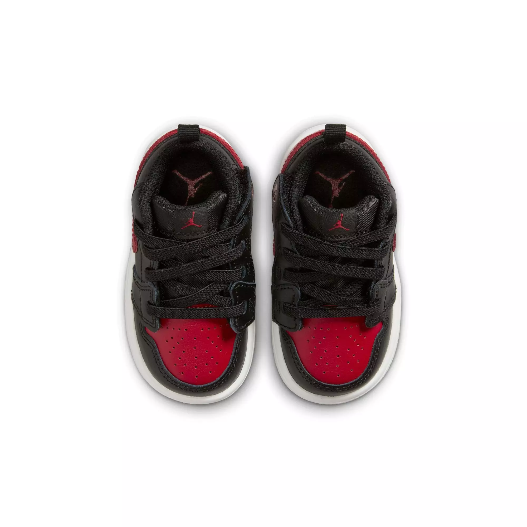 Jordan 1 Low Alt "Black/Varsity Red/Summit White" Toddler Boys' Shoe - BLACK/RED