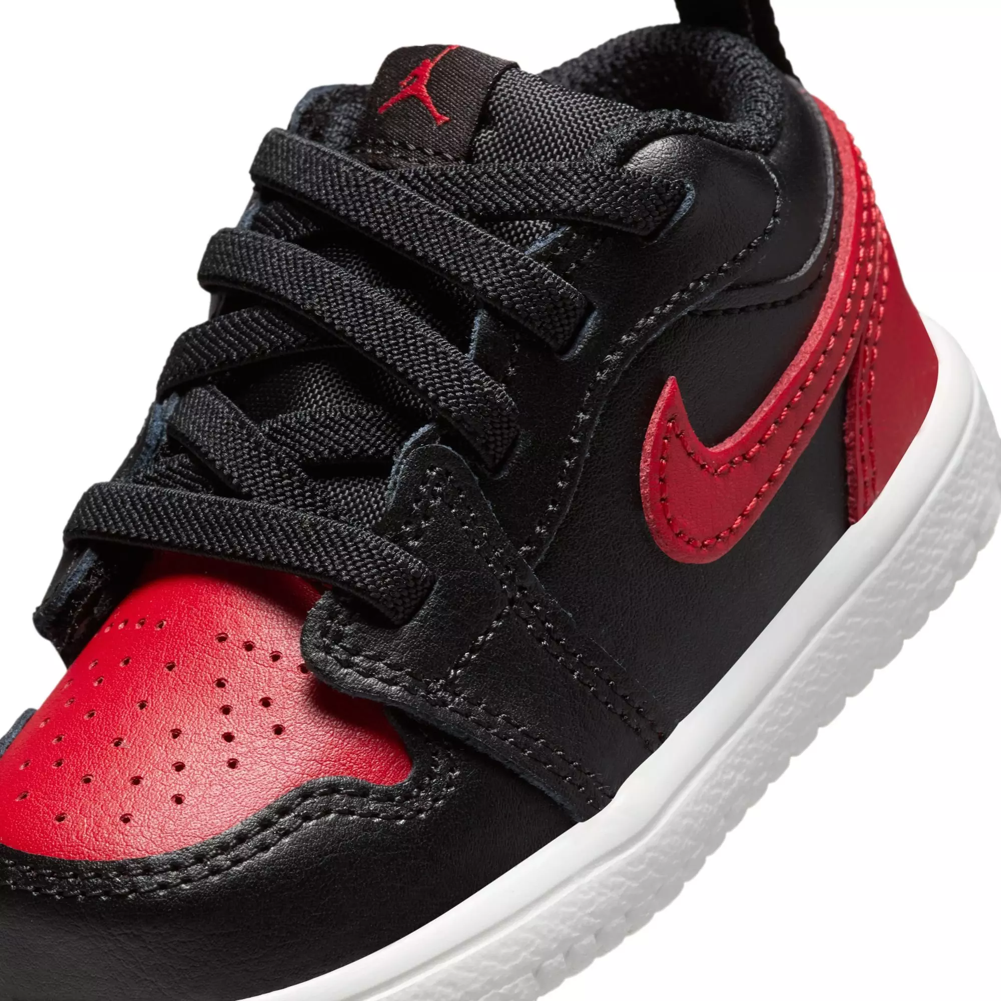 Jordan 1 Low Alt "Black/Varsity Red/Summit White" Toddler Boys' Shoe - BLACK/RED