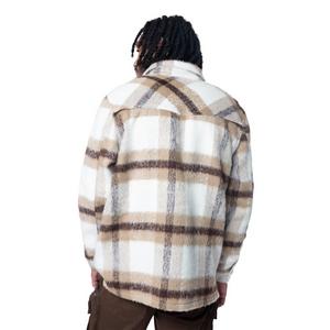Smoke Rise Men's Plaid Flannel Overshirt - Brown