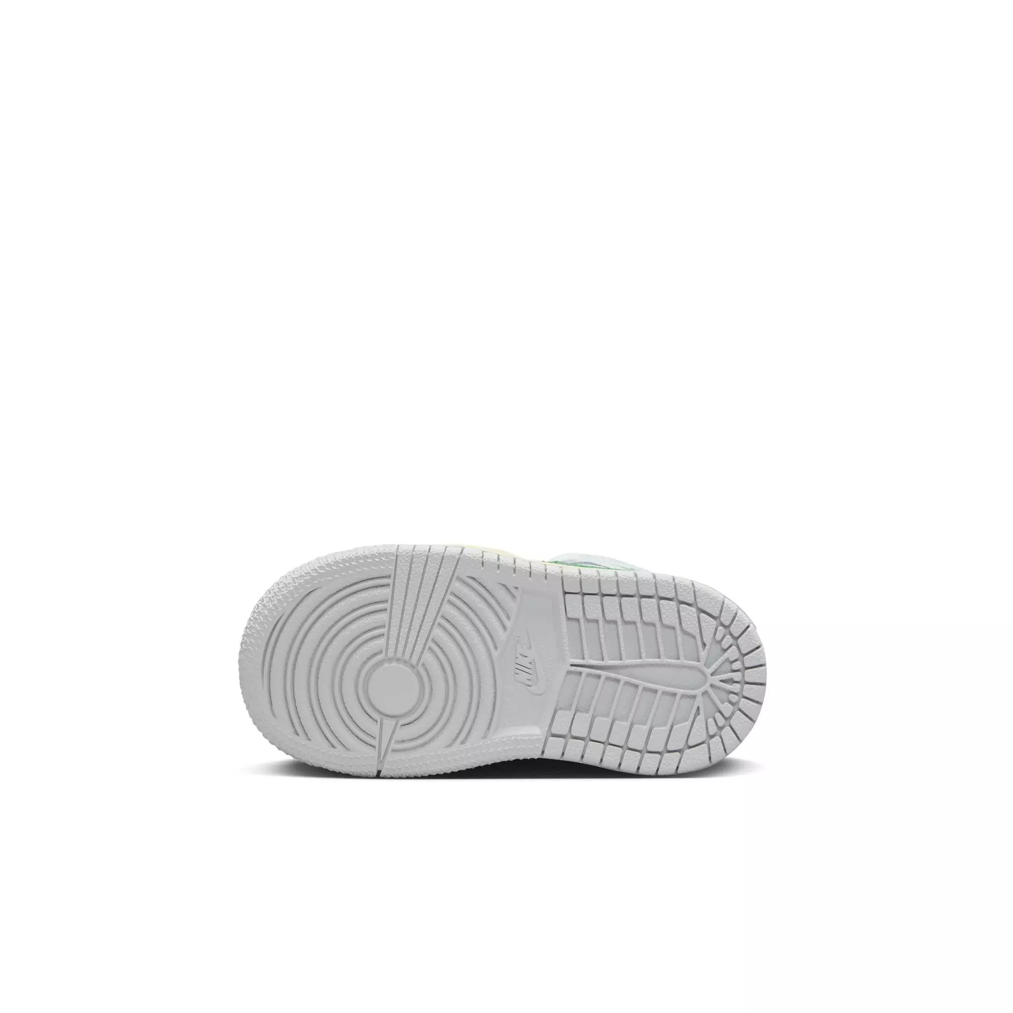 Jordan 1 Mid "Summit White/Pine Green/Pure Platinum" Toddler Boys' Shoe - GREY/WHITE/GREEN ABYSS