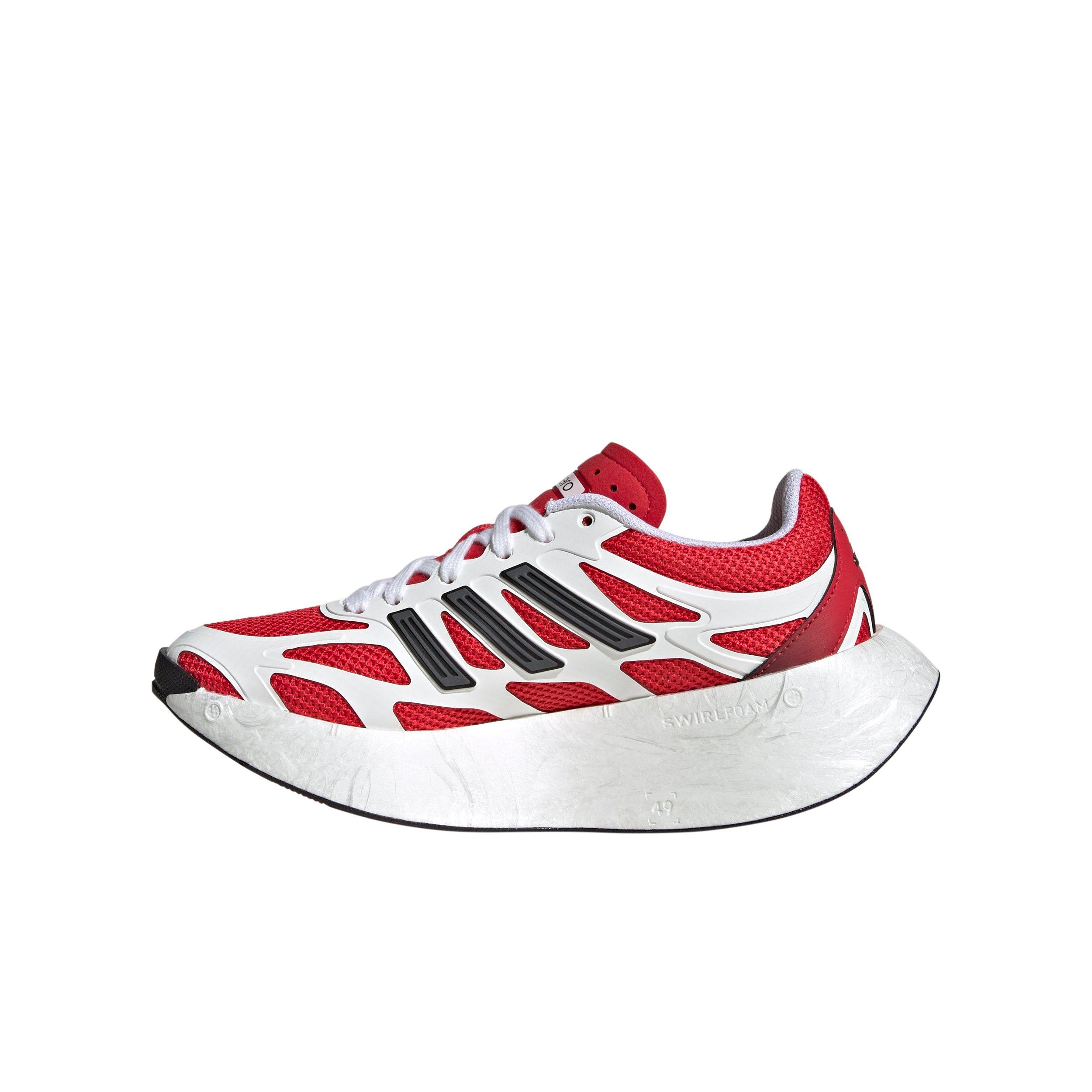 adidas Adizero Aruku Grade School Boys' Running "Ftwr White/Pure Ruby/Core Black" Shoe
