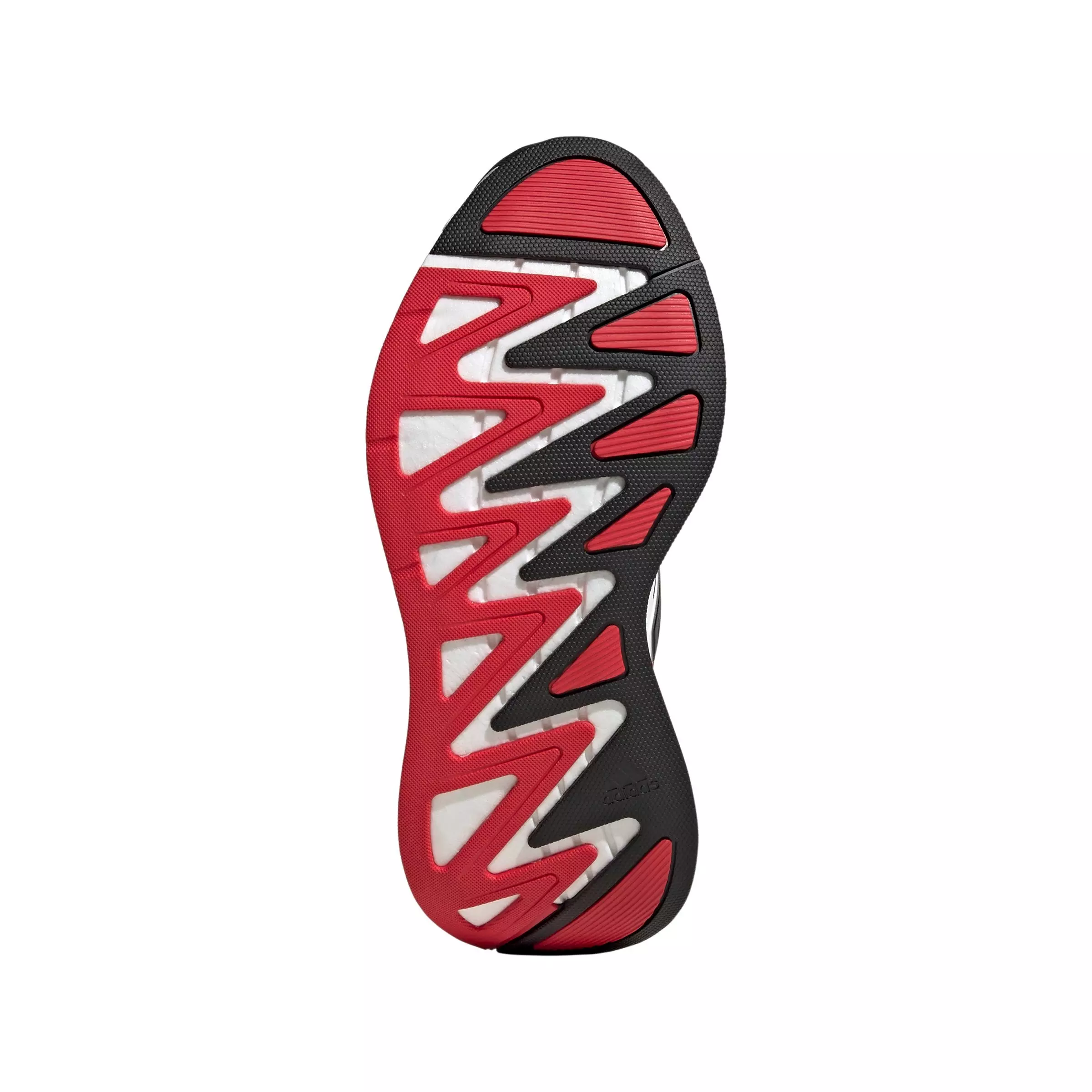 adidas Adizero Aruku "Ftwr White/Pure Ruby/Core Black" Grade School Boys' Running Shoe - BLUE/RED