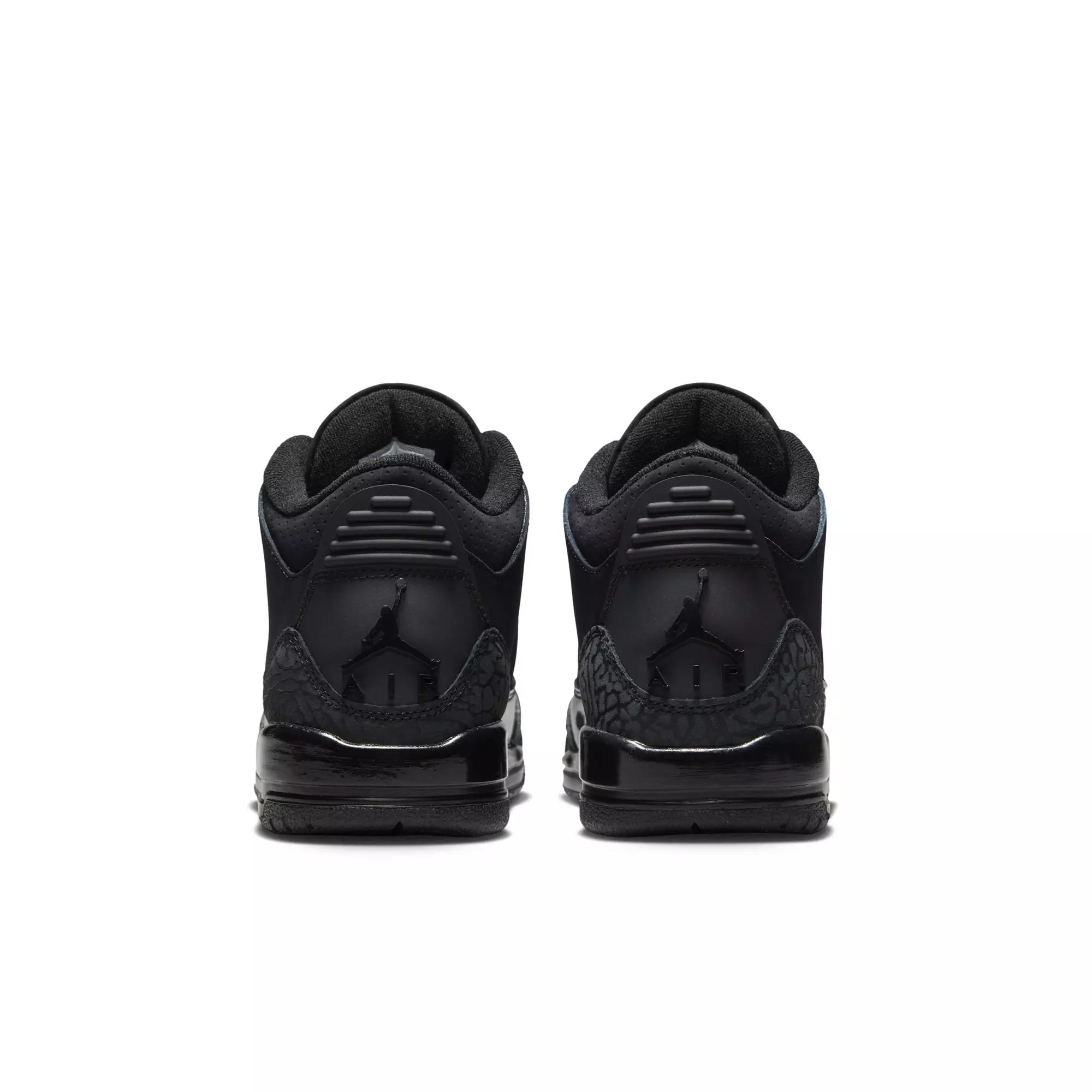 Jordan 3 Retro "Black Cat" Grade School Kids' Shoe - BLACK/DARK CHARCOAL