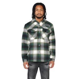 Smoke Rise Men's League Plaid Shacket - Spruce