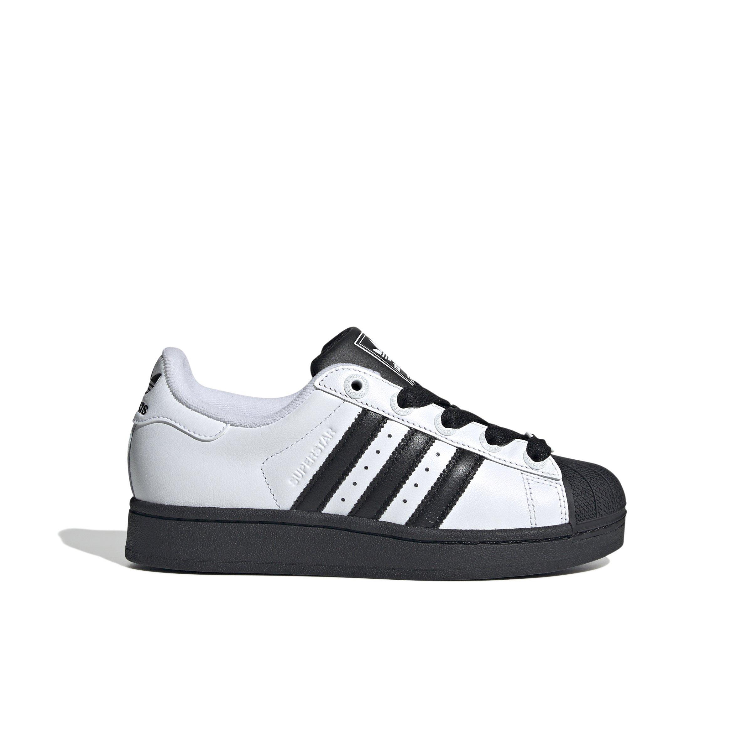 adidas Originals Superstar II "White/Black" Grade School Kids' Shoe - WHITE/BLACK