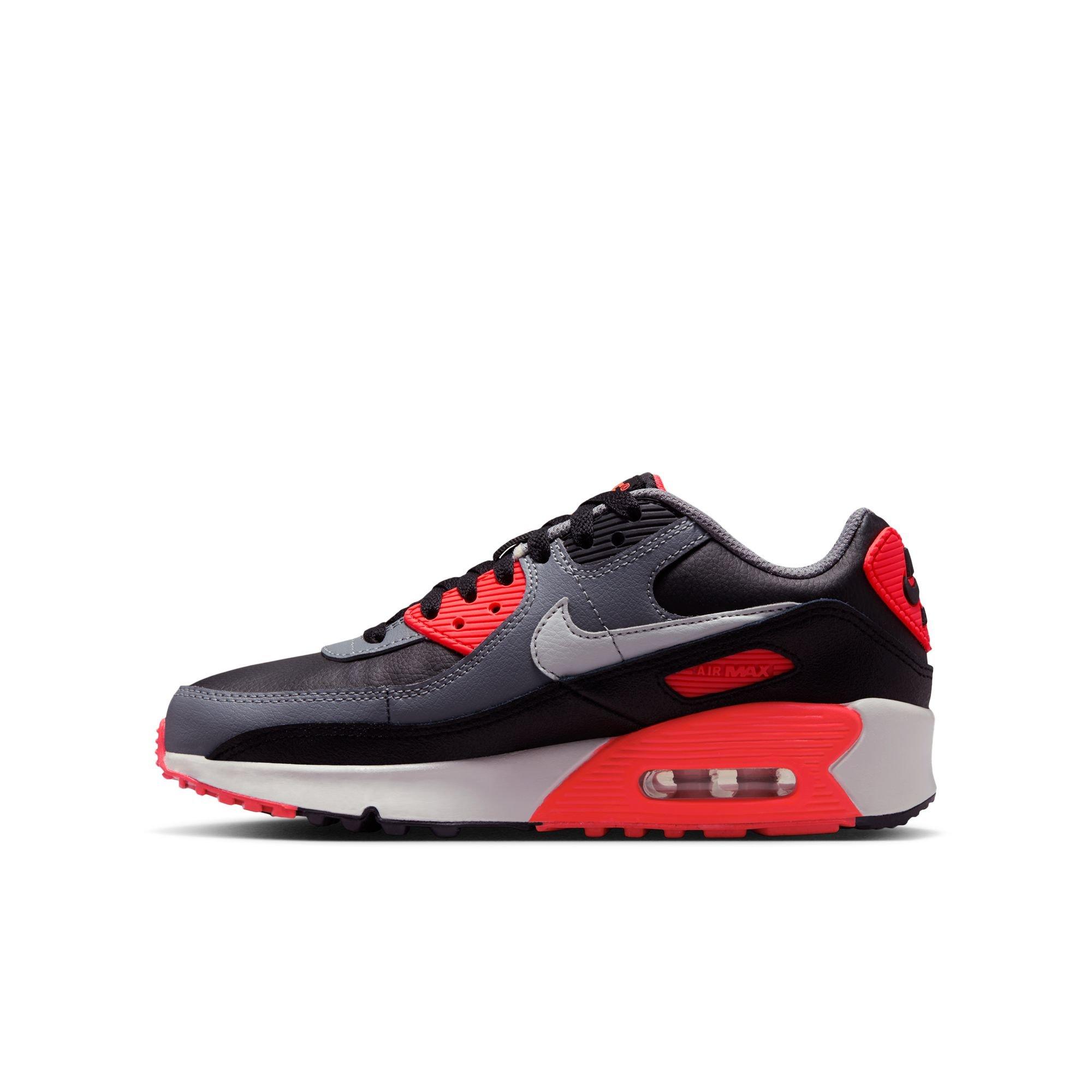 Nike Air Max 90 Grade School Boys' "Black/Photon Dust/Cool Grey" Shoe