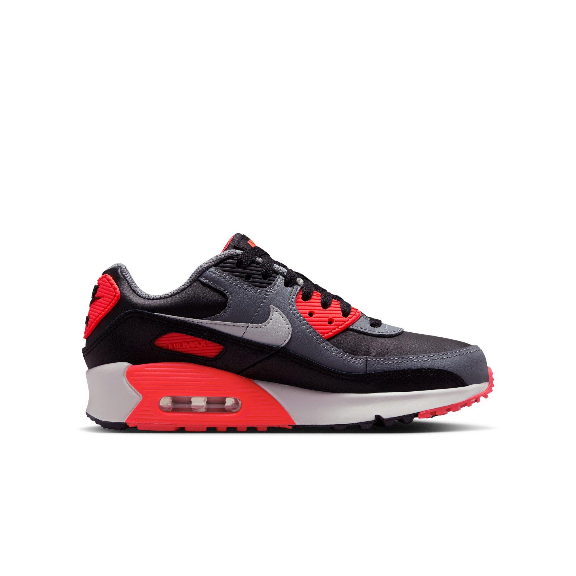 ナイキ メンズ エアマックス ９０ Nike Air Max 90 スニーカー Black/Particle Grey/University Red B5878_0146_right1
