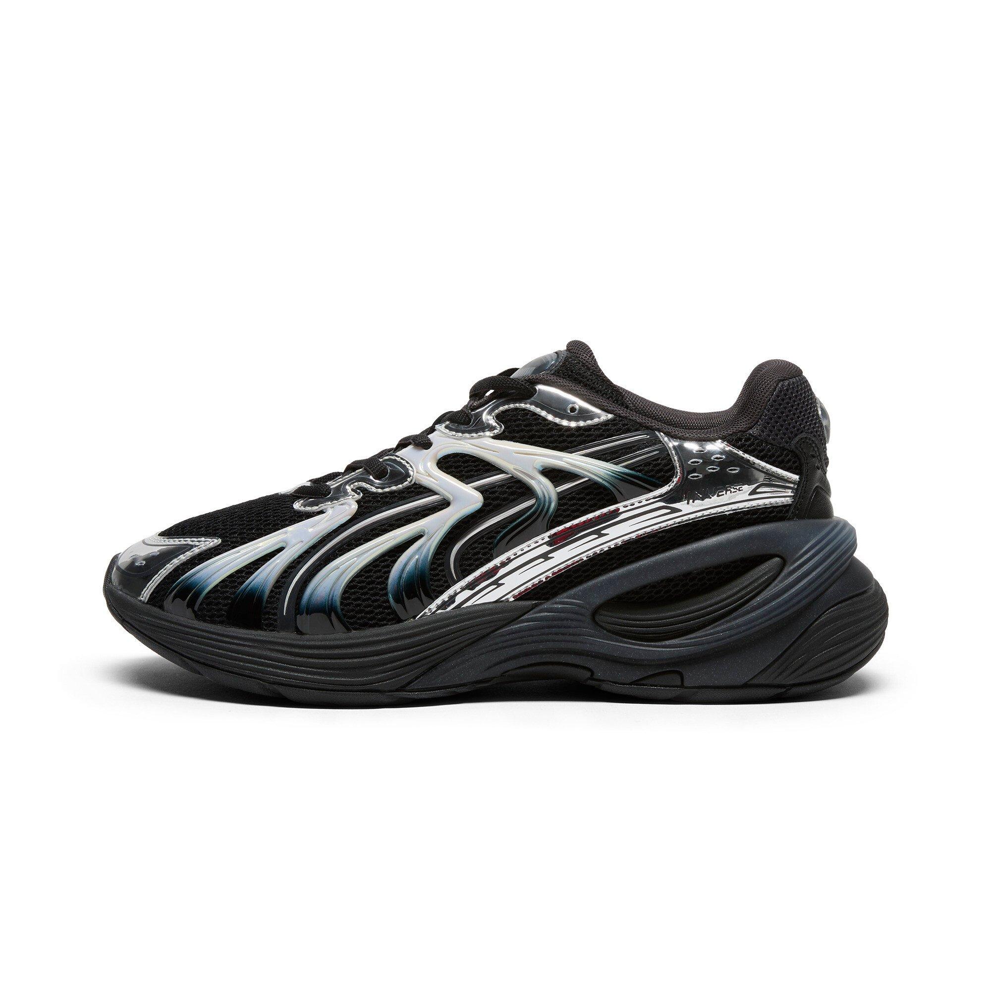 PUMA Inverse Chrome "Black/Grey" Men's Shoe - BLACK/GREY Thumbnail View 4