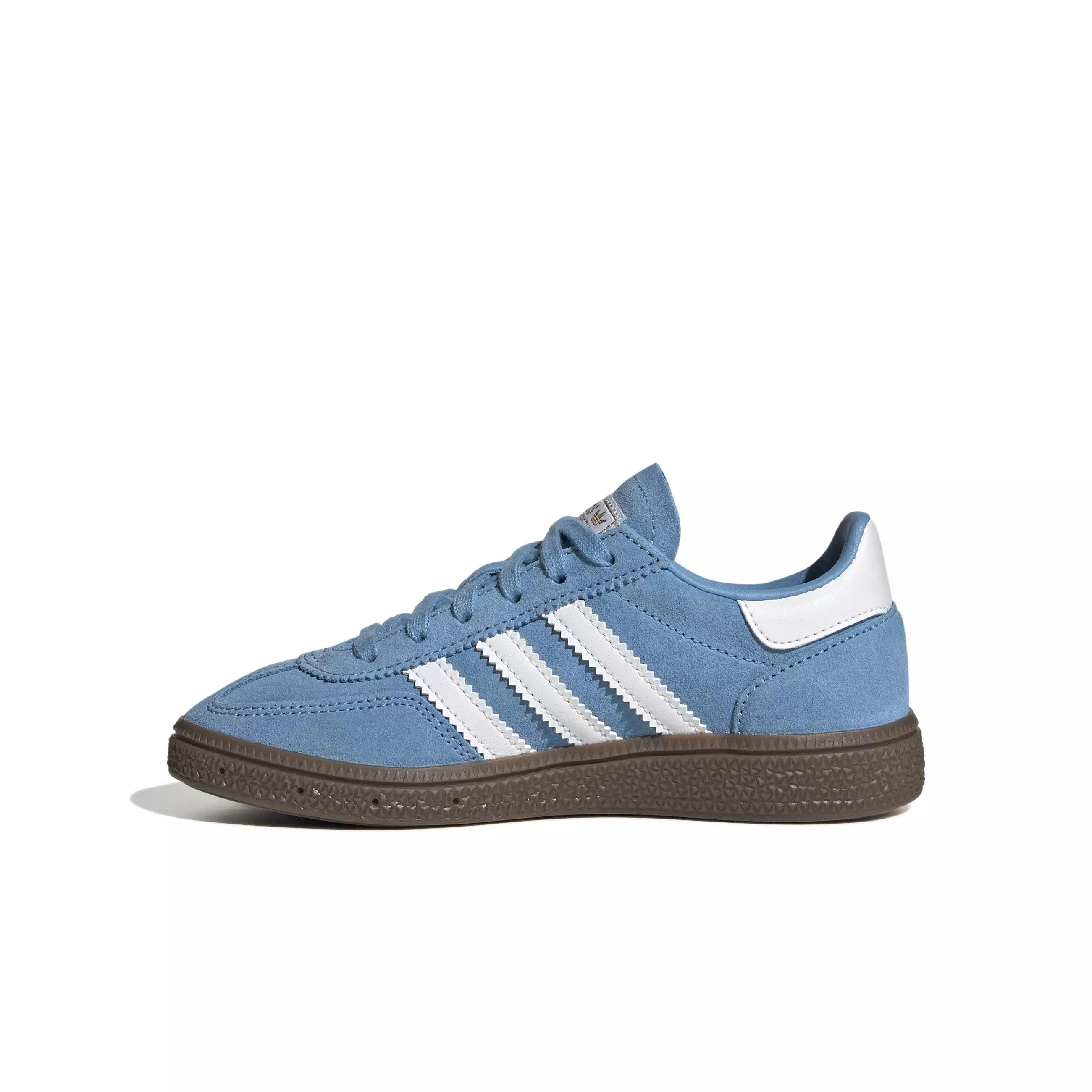 adidas Originals Handball Spezial "Light Blue/Ftwr White/Gum" Preschool Boys' Shoe - CAROLINA BLUE