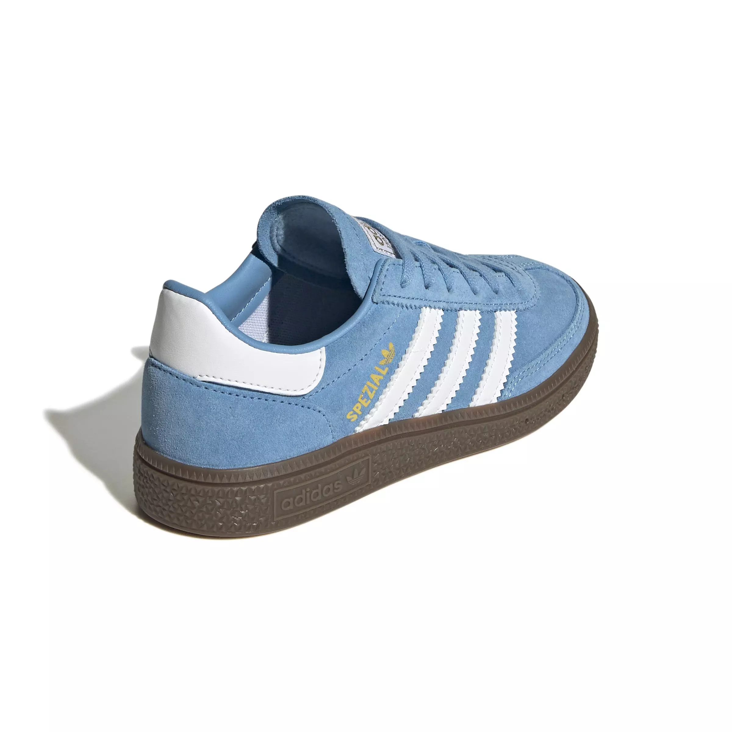 adidas Originals Handball Spezial "Light Blue/Ftwr White/Gum" Preschool Boys' Shoe - CAROLINA BLUE