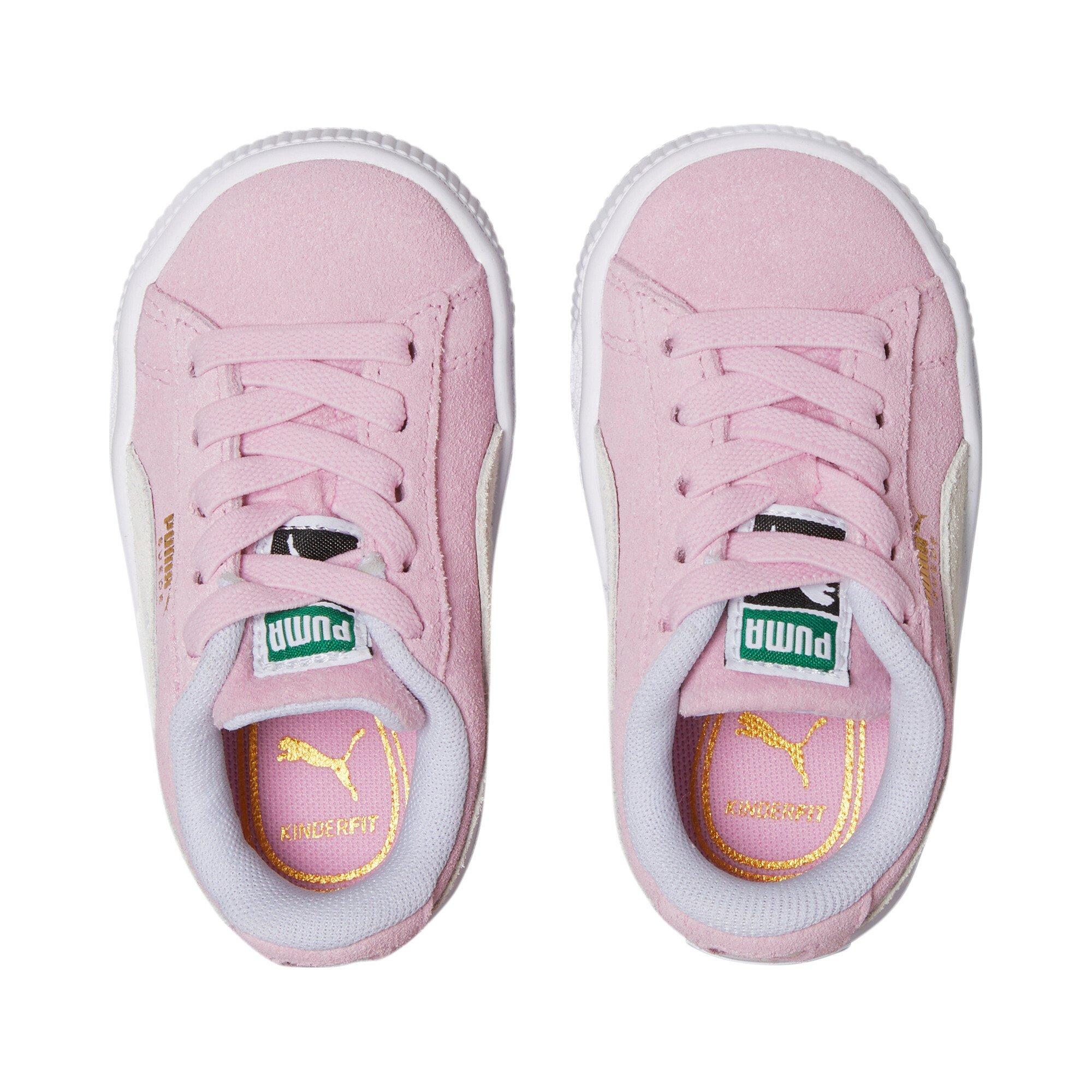 PUMA Suede Classic "Pink/White" Toddler Girls' Shoe