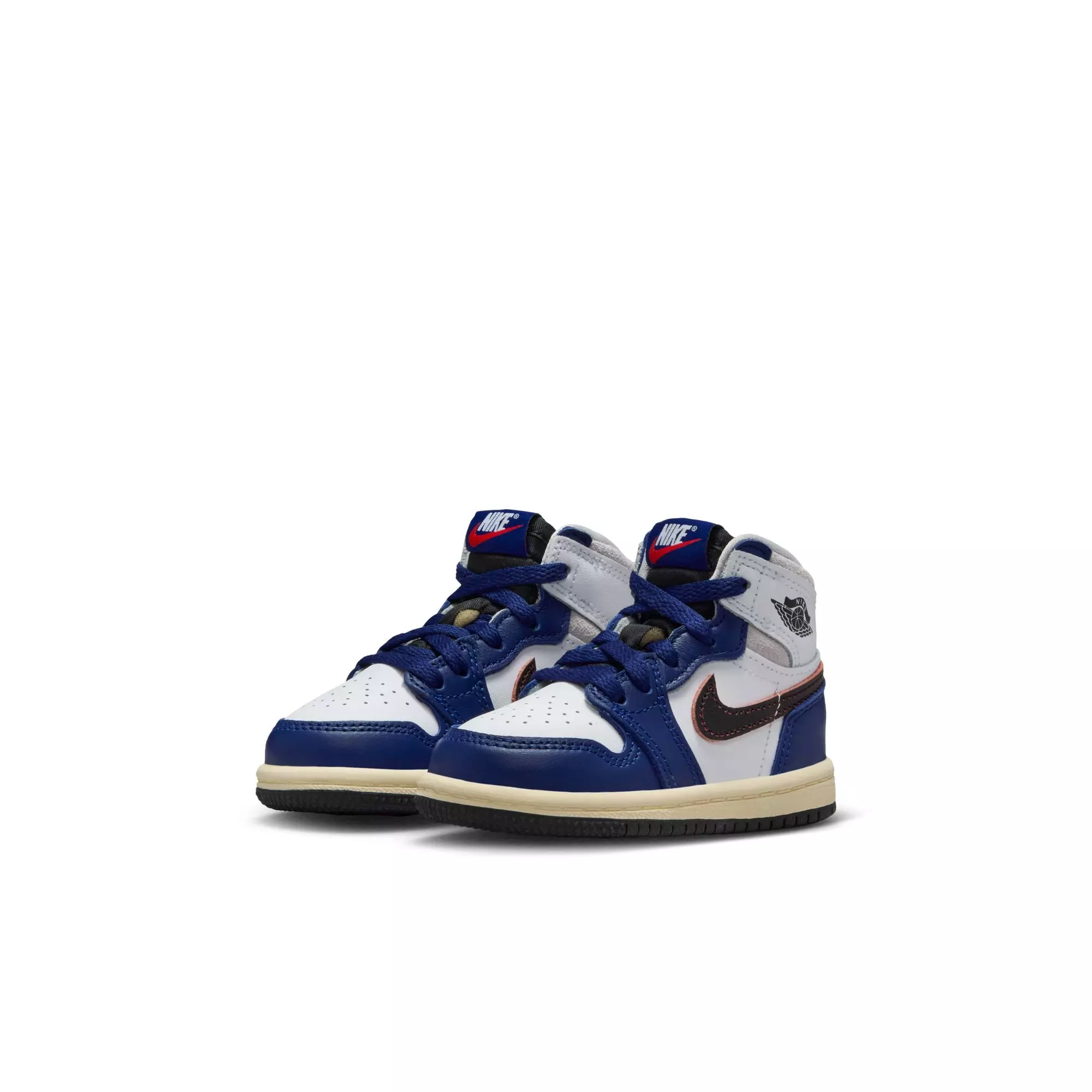 Jordan 1 Retro High OG "Rare Air" Toddler Kids' Shoe - BLACK/NEUTRAL GREY/DEEP ROYAL BLUE