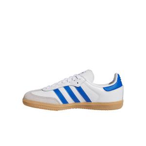 adidas Originals Samba OG "Ftwr White/Blue/Gum" Preschool Boys' Shoe